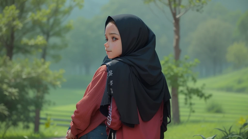 Hijab girl, very tigh mini skirt, Raped by father