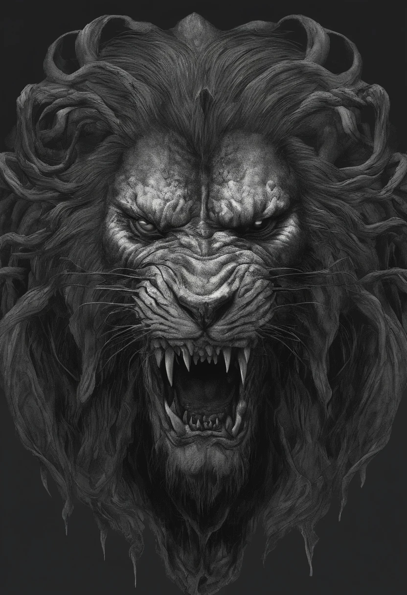 man-eating lion