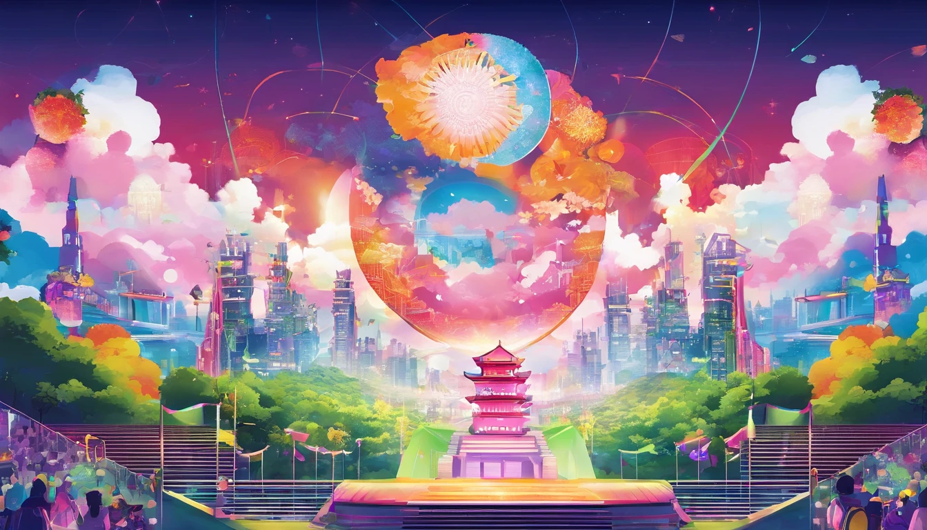 multiplayer music festival,The main stage uses solar energy