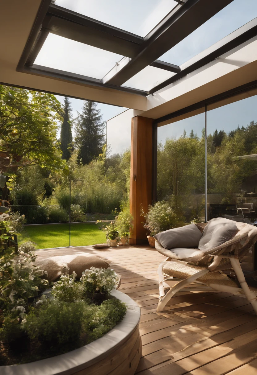 Projektieren Sie eine Wohngemeinschaft, which is completely integrated into your natural ambience, Verwendung bioklimatischer Strategien wie optimaler Sonnenausrichtung, die Verwendung lokaler Baumaterialien und die Implementierung erneuerbarer Energiesysteme