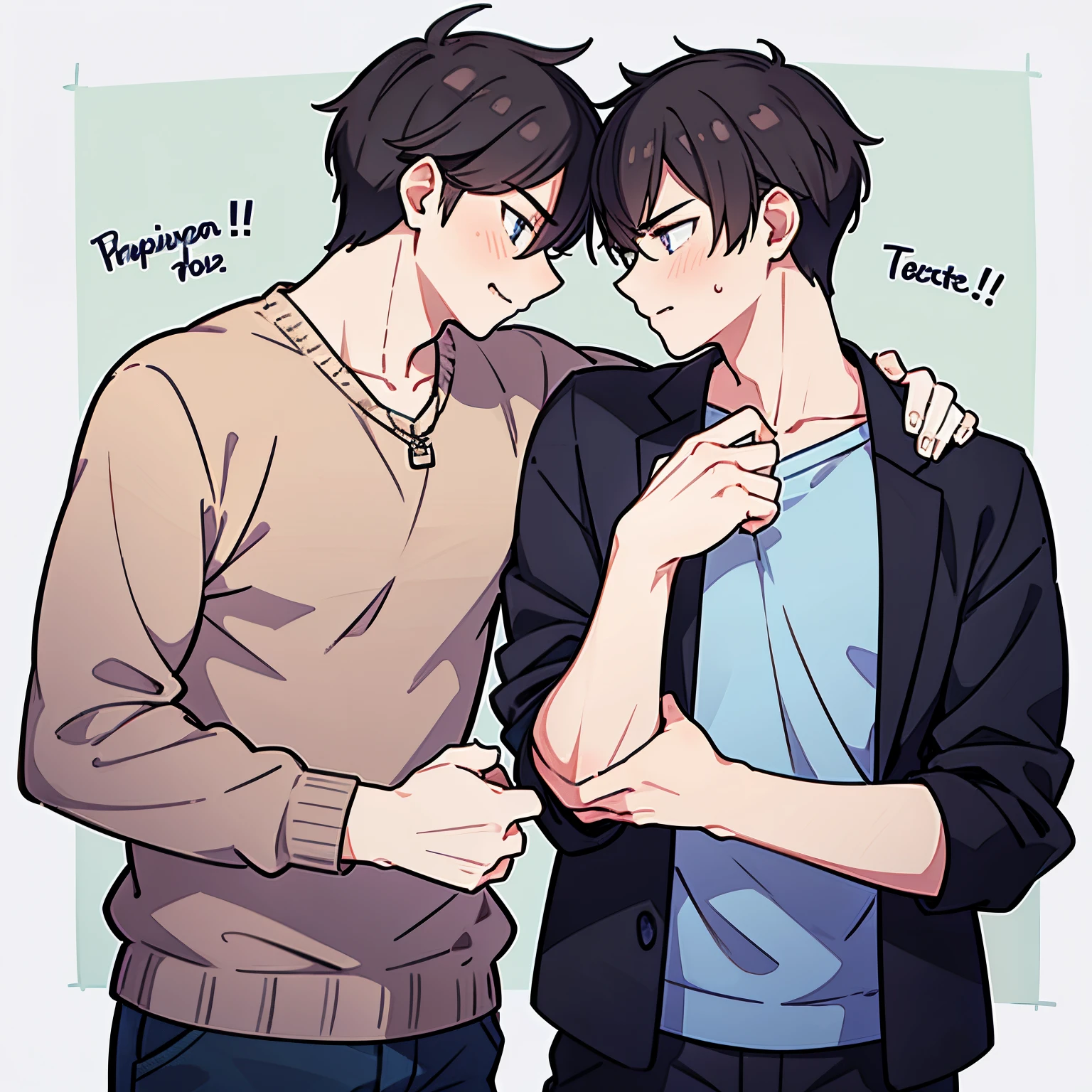 two male relationship,2guy,male face,male casual fasion style,handsome man,man style