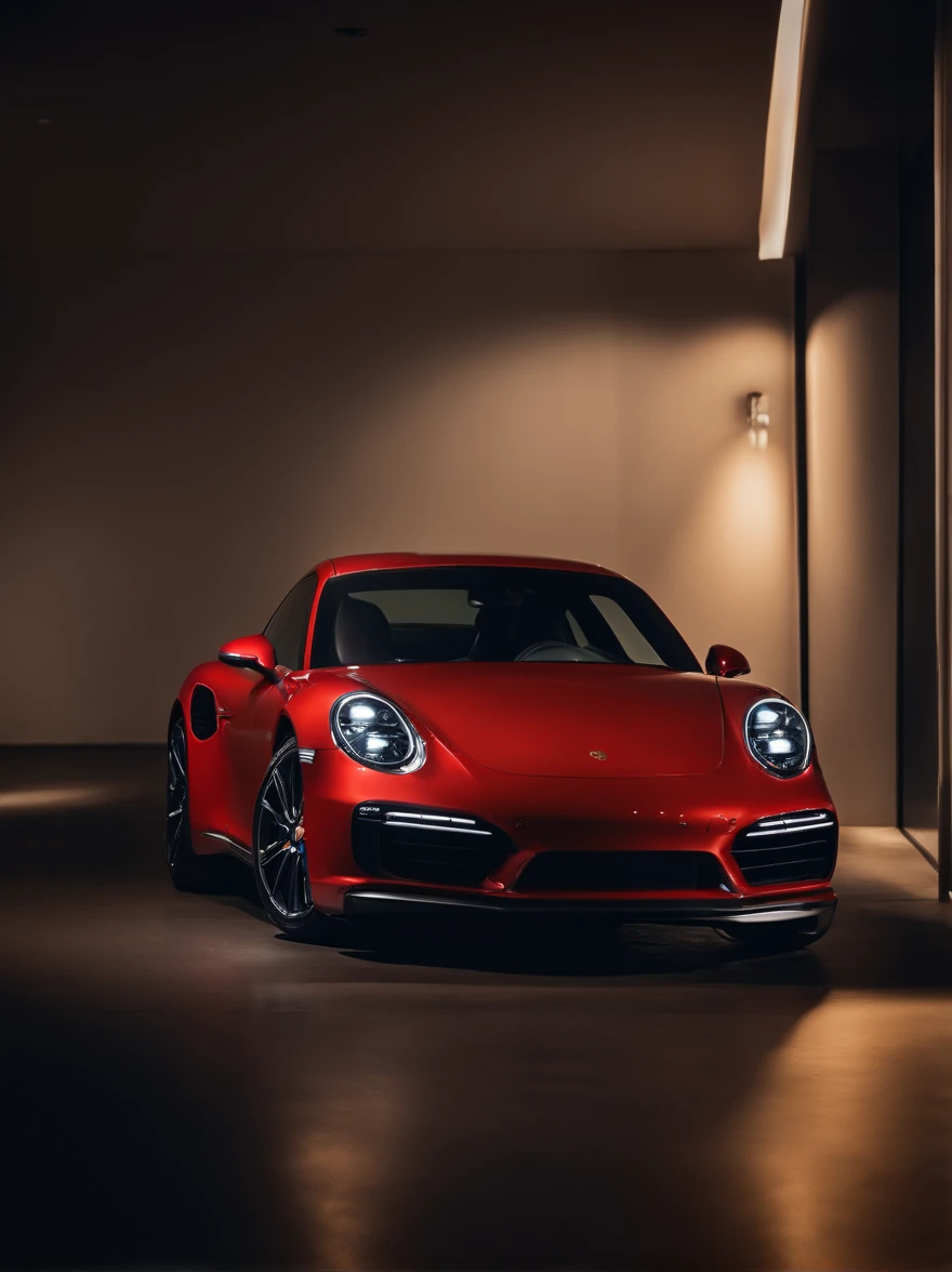 masterpiece, best picture quality, high resolution, 8K, realistic photo, car commercial photography, porche, shot on Hasselblad camera, medium format, professional lighting, bright lighting, dramatic lighting, mobility brand commercial photography, light flow, neo glow, long explore, wide angle