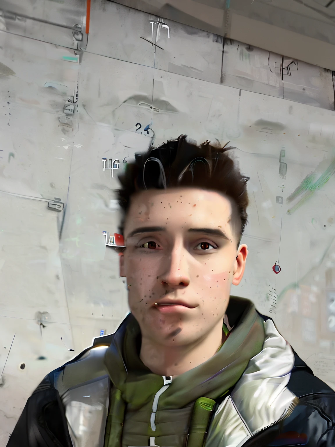 arafed man in a black jacket and a white and green jacket, twitch streamer / gamer ludwig, headshot profile picture, around 1 9 years old, michal, professional picture, halfbody headshot, frontal picture, professional profile picture, anton fadeev 8 k, damian kryzwonos, jakub rebelka, msxotto
