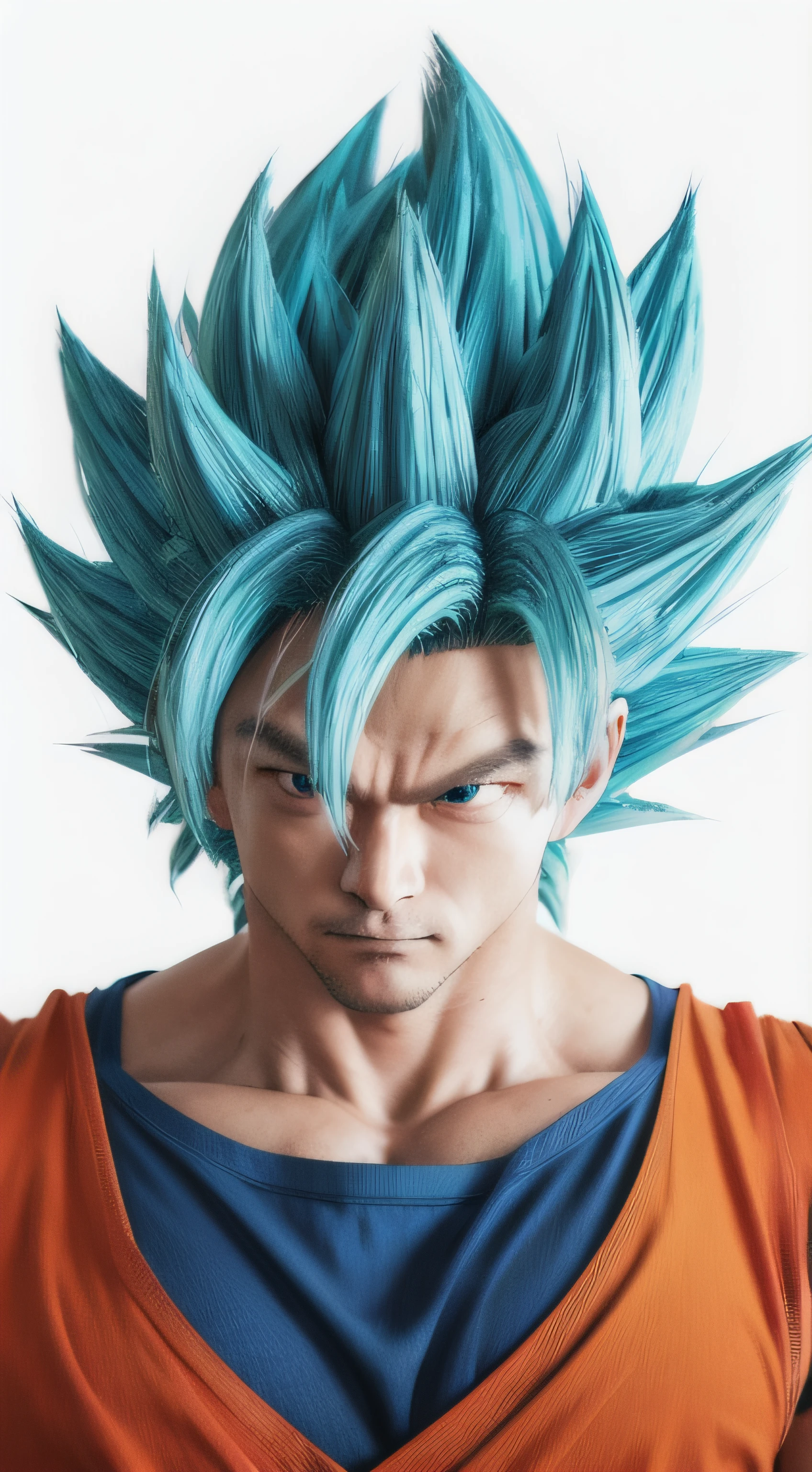 Realistic portrait of Goku with blue hair, Super Saiyan Blue, Realistic image of Goku, Highly detailed realistic portrait of Goku, super saiyan goku, son goku, super saiyan goku,Dragon Ball movie, Goku from the Dragon Ball movie, Realistic jock image&#39;S, Goku from the movie Dragon Ball Z, Goku is a real-life image from the movie Dragon Ball Z, goku, Super Saiyan Blue, Super Saiyan Blue, Realistic human goku6