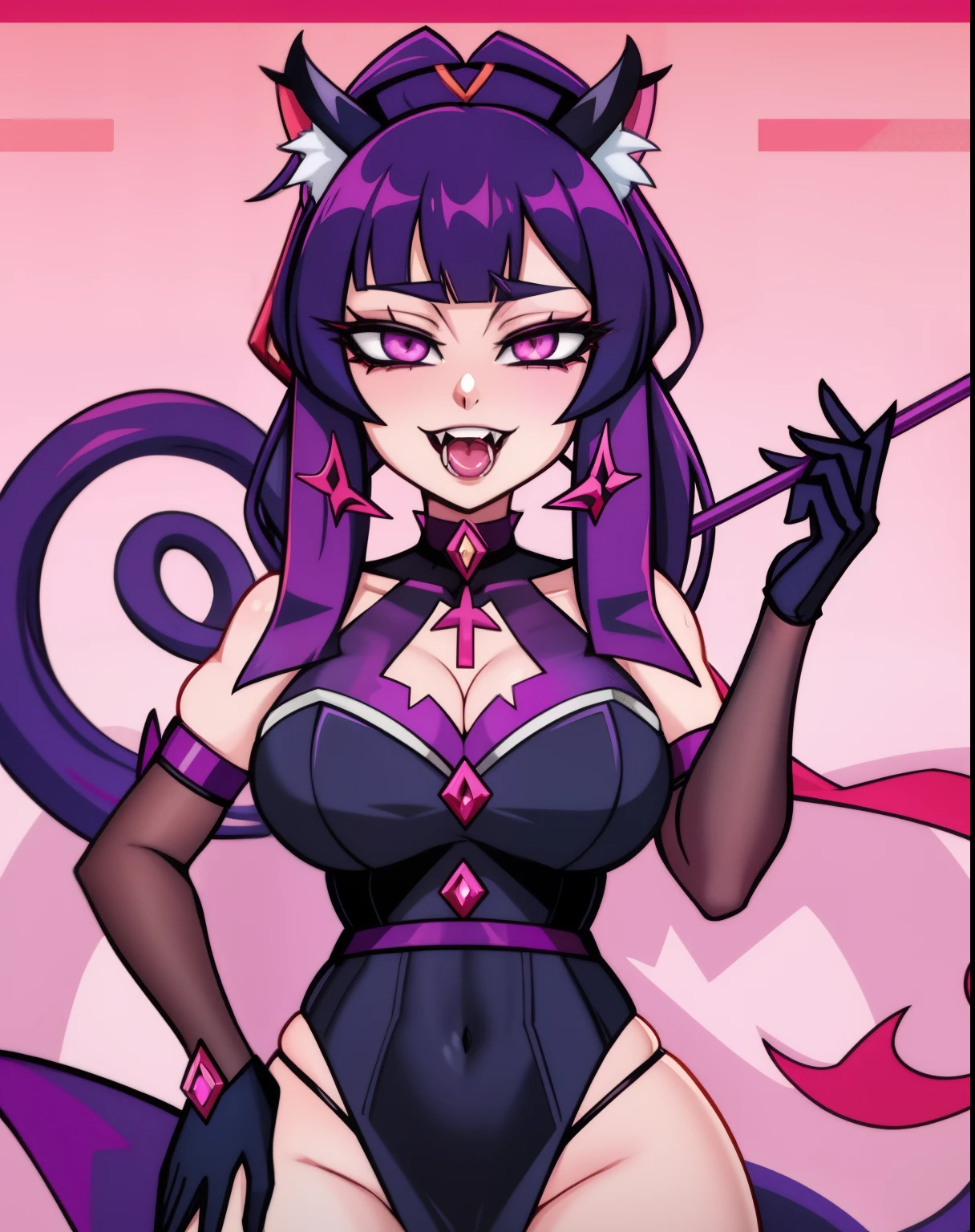 Ahegao girl with purple hair and horns demon anime girl, shalltear from overlord, anime moe artstyle, ayaka genshin impact, anime goddess, anime monster girl, seductive anime girl, anime girl with cat ears, ayaka game hentai impact, mika kurai demon, marin kitagawa fanart, snfw waifu, beautiful succubus