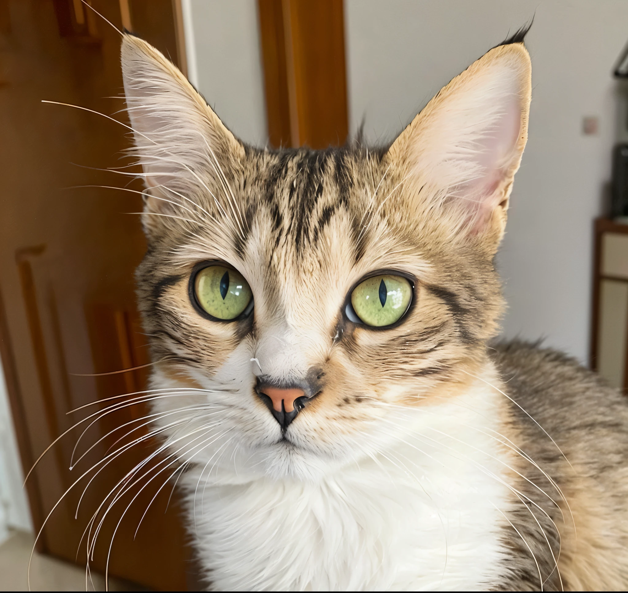 felino, ultra realista, muito detalhada, pelos macios, muito realista, imagem ultra HD, qualidade, olhos azuis, gato, felino, muito realista, pelo macio, detalhes insanos