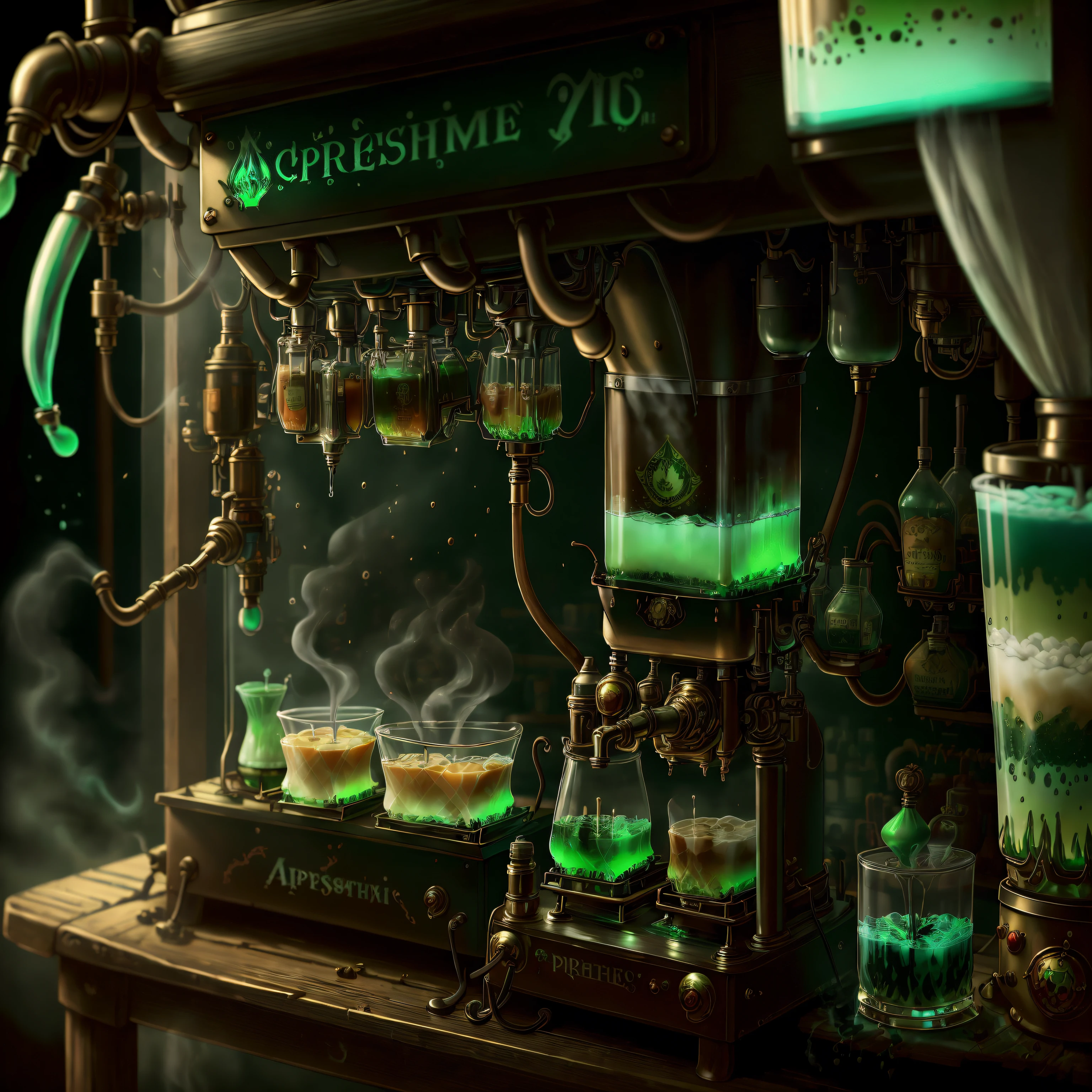 close up photograph,AbsinthePunkAI:The coffee machine。Best quality,tmasterpiece,超高分辨率。