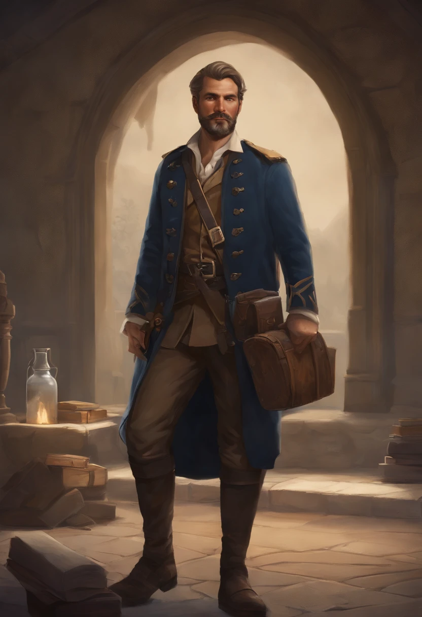 Ahti is captured in a cozy, dimly lit cabin nestled deep within the heart of a dense forest. He is seated by a crackling fireplace, surrounded by shelves of ancient tomes and mysterious artifacts. In his hands, he holds a weathered leather-bound journal, its pages filled with enigmatic symbols and handwritten notes.,Control,Ahti's appearance is as distinctive as his personality. He is portrayed as a middle-aged man with a unique and intriguing aesthetic.
Ahti has a weathered and rugged appearance, suggesting a life lived close to nature and the elements. He has a strong and slightly weather-beaten face, with deep lines etched across his forehead and around his eyes, hinting at a life filled with wisdom and experience. His eyes are bright and piercing, reflecting a keen intellect and a hint of mischief.
Ahti's salt-and-pepper hair is thinning, with a receding hairline. He has no beard. His hair is slightly unkempt, contributing to his overall unconventional and carefree appearance.
Ahti's attire is equally unique. He is often seen wearing a worn, navy blue janitorial uniform, complete with a matching cap. The uniform is adorned with various patches and emblems, hinting at his long-standing association with the FBC. Despite its worn appearance, the uniform is always clean and neat, suggesting a sense of pride in his role as the janitor.
Around his neck, Ahti wears a pendant or talisman, the specific design and meaning of which remain unknown. This pendant often catches the light, drawing attention to it and further adding to the air of mystery surrounding Ahti.
Ahti's overall demeanor and posture exude a sense of confidence and ease. He moves with a relaxed and unhurried gait, seemingly unaffected by the chaos and supernatural occurrences surrounding him. His presence commands attention, and his enigmatic aura is enhanced by his distinct appearance.
Ahti stands at an average height, with a sturdy and robust build that suggests strength and resilience. His physique is not overly muscular, but there is a sense of underlying power and endurance in his frame. He carries himself with a relaxed and confident posture, often standing tall with his shoulders back.
His weathered face is characterized by a slightly tan complexion, indicating exposure to the elements and a life spent outdoors. Deep lines and wrinkles etch his forehead and the corners of his eyes, hinting at a lifetime of wisdom and experiences. His eyes themselves are a striking shade of blue or gray, possessing a sharp and perceptive gaze that seems to hold more knowledge than he lets on.
Ahti's hair is a mix of gray and silver, cropped short and slightly disheveled. It has a natural, tousled appearance, adding to his rugged charm. His thick, bushy mustache matches the color of his hair and frames his mouth, giving him a distinctive and memorable look.
Facial hair aside, Ahti maintains a clean-shaven appearance, with no other prominent features or facial embellishments. His lips are slightly thin but often curve into a warm and enigmatic smile, revealing a glimpse of his playful nature.
In terms of attire, Ahti is typically seen in a worn and faded navy blue janitorial uniform. The fabric is well-used but meticulously clean, suggesting a meticulous attention to detail. The uniform includes a short-sleeved button-up shirt, trousers, and a matching cap that he often wears low on his forehead. Various patches and badges adorn the uniform, indicating his long-standing association with the FBC.
Ahti's hands, often gloved for his janitorial duties, are weathered and calloused, further emphasizing his hardworking nature. There is a sense of strength and dexterity in his hands, reflecting his ability to handle any task thrown his way.
Overall, Ahti's physical appearance combines ruggedness with a sense of mystery and wisdom. His weathered features, striking eyes, and distinctive mustache contribute to his unique and memorable appearance, enhancing his enigmatic presence.