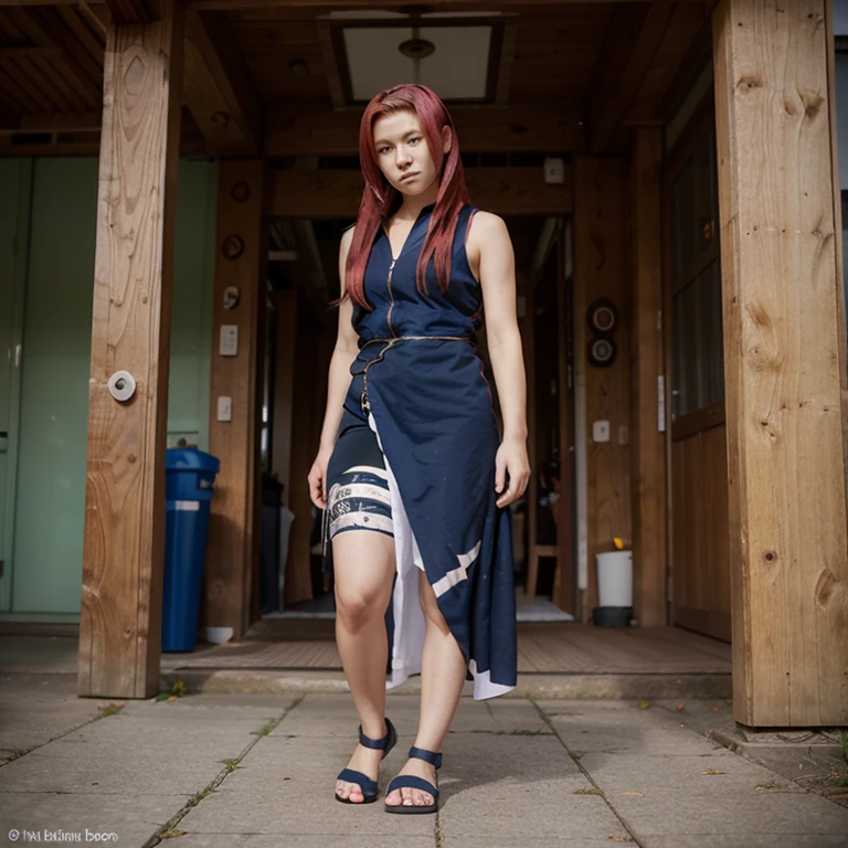 Sakura from naruto realistic,full body