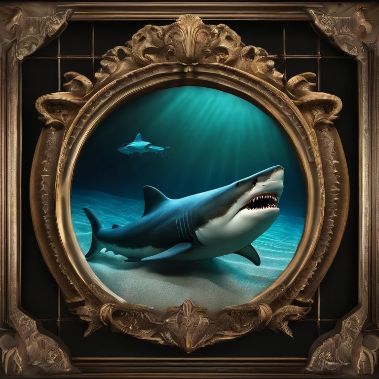megalodon,Original creation,megalodon,face,photo
