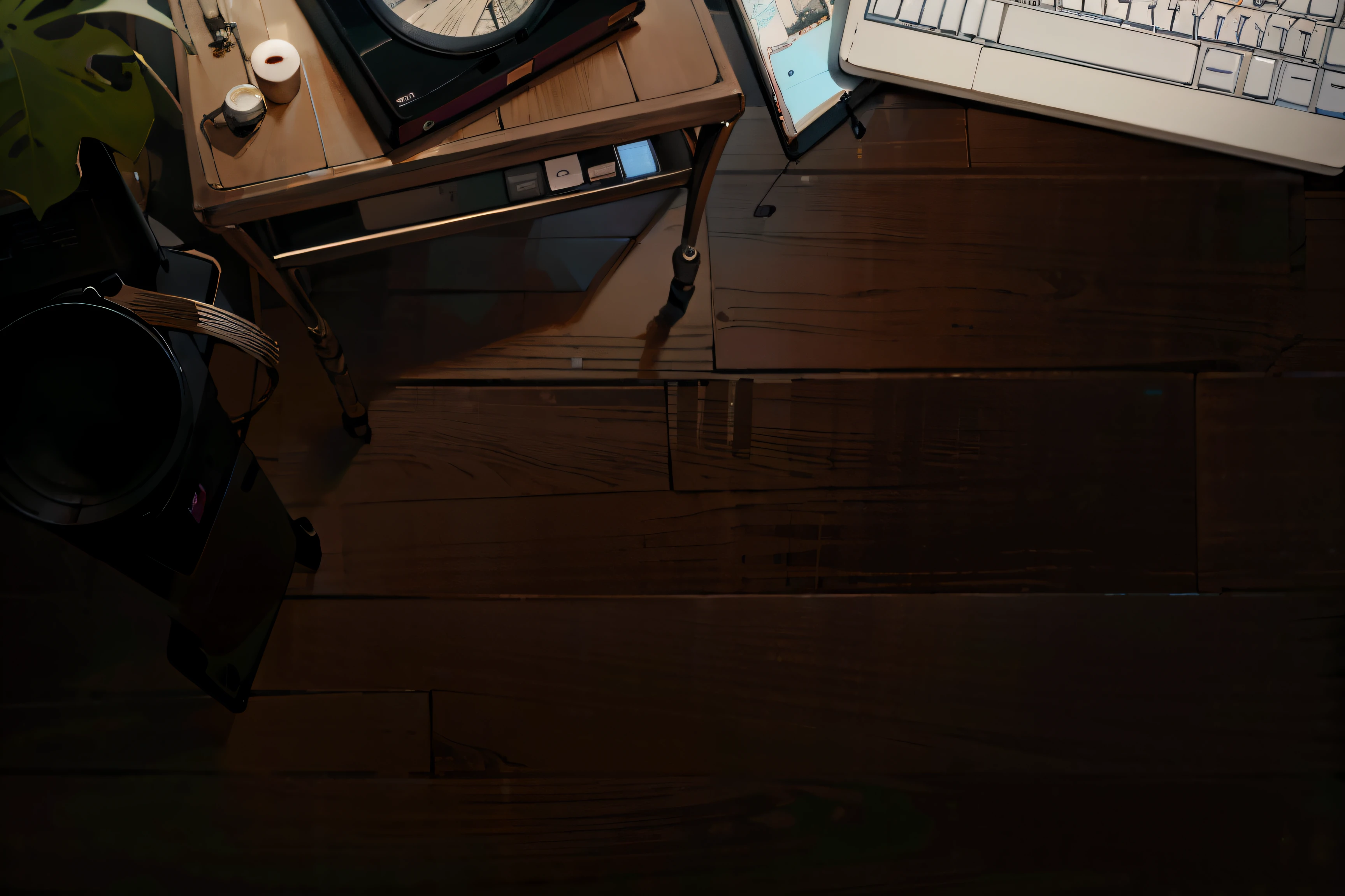 un escritorio, en un escritorio de madera, Antecedentes de la oficina, Trayectoria profesional, on a vivid dark wood table, tenue luz sobre este de frente escritorio, Mesa de madera detallada, Barra de fondo, en un escritorio, Antecedentes de la oficina de esquina, basic background, Ilustraciones de fondo, Fondo de escritorio, Brass equipment and computers, Imagen de fondo