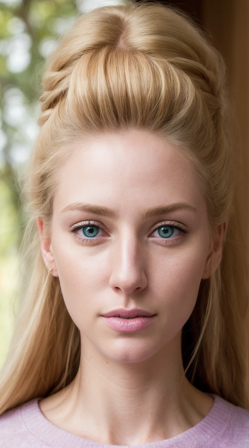 (masterpiece:1.3), (8k, photorealistic, RAW photo, best quality: 1.4), (1girl), beautiful face, (realistic face), (blonde hair, long hair:1.3), beautiful hairstyle, realistic eyes, beautiful detailed eyes, ( golden nose pin), (realistic skin), beautiful fair pink skin, (sweater), attractive, ultra high res, ultra-realistic, highly detailed, golden ratio, (caucasian:1.5),(photo realistic:1.4), (hyper realistic:1.4), (realistic:1.3), (smoother lighting:1.05), (increase cinematic lighting quality:0.9), 32K, 1girl, realistic lighting, backlighting, light on face, ray trace, (brightening light:1.2)