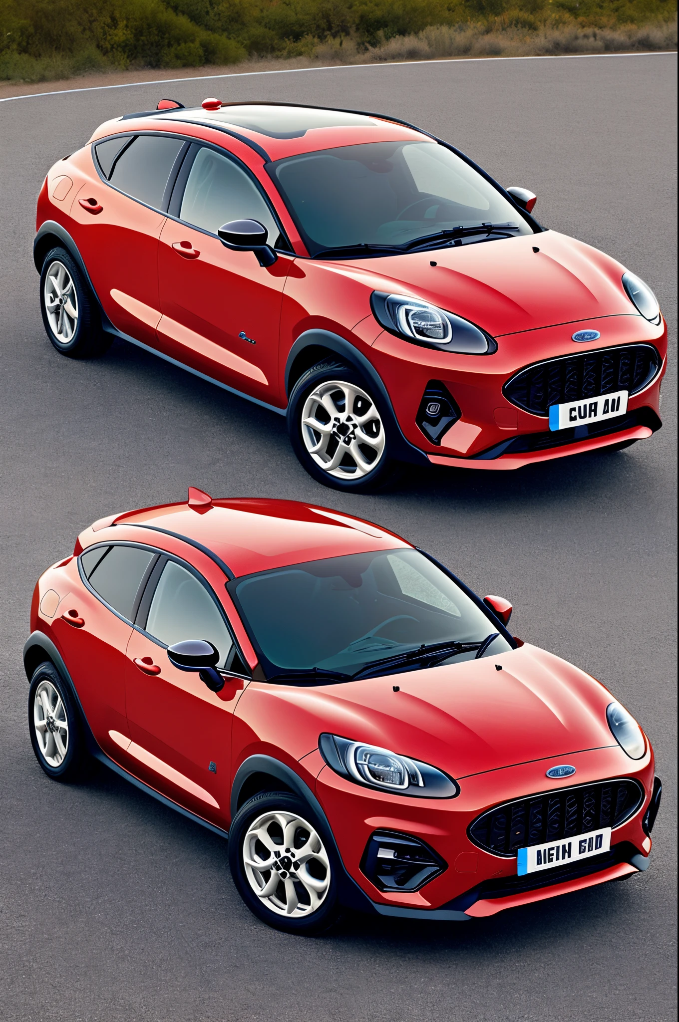 Ford puma 2022 Disney Cars design