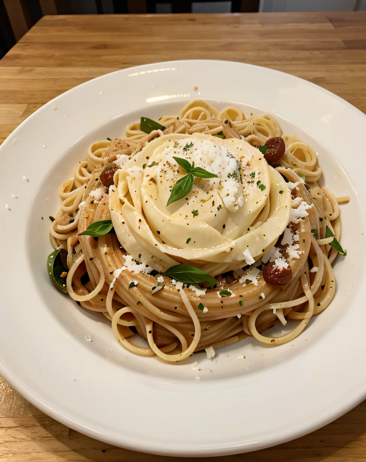 plate of pasta