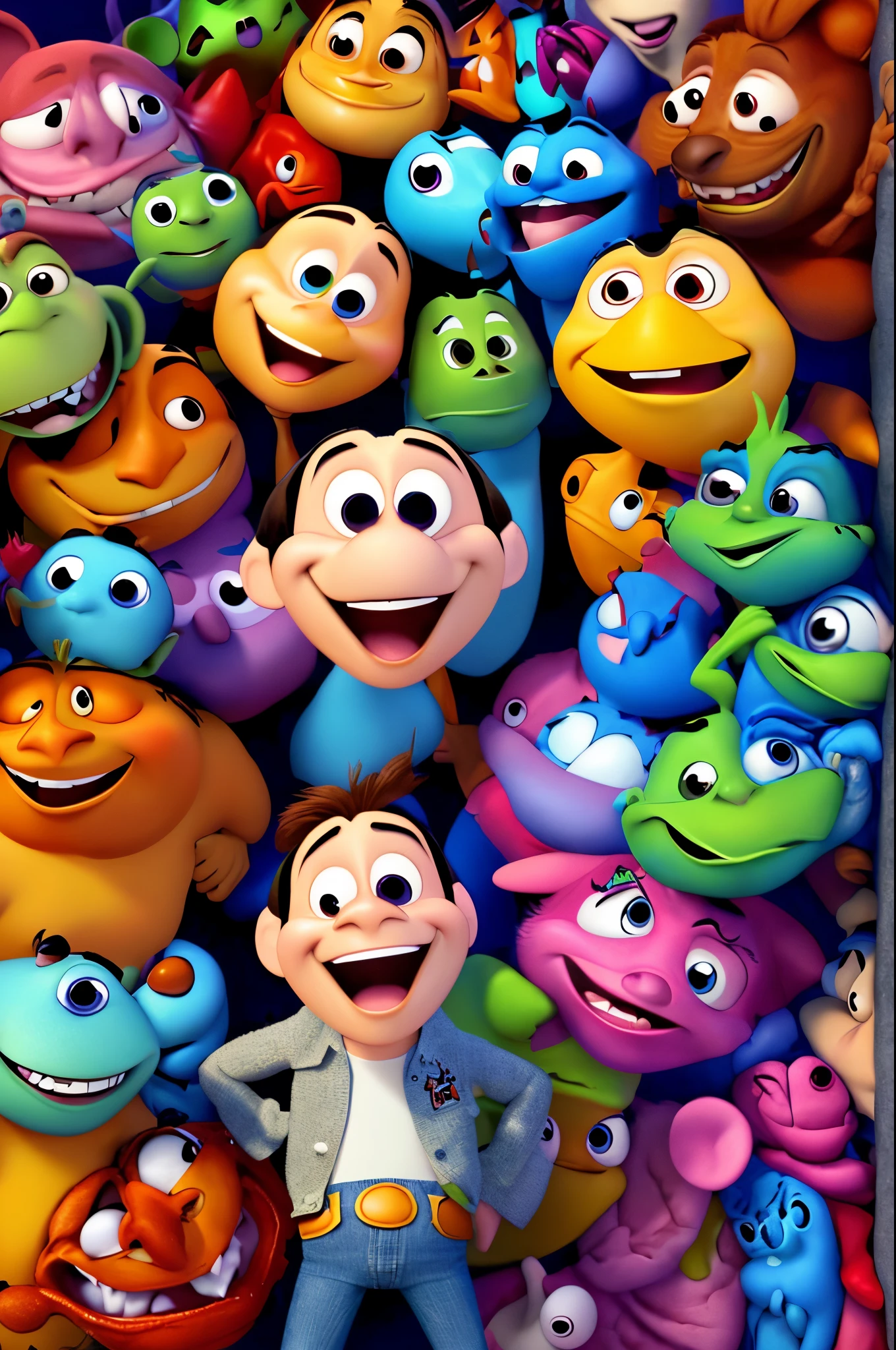 Disney Pixar cartoon
