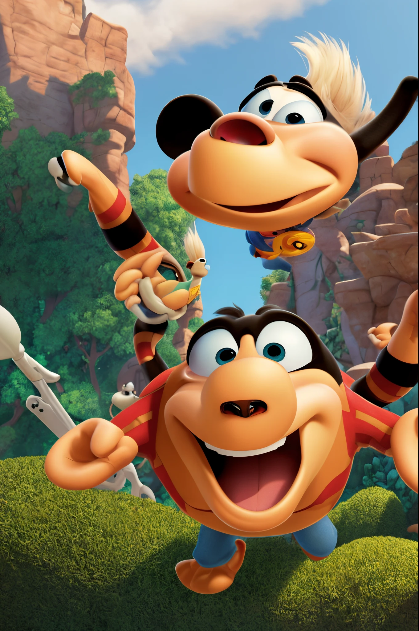Disney Pixar cartoon