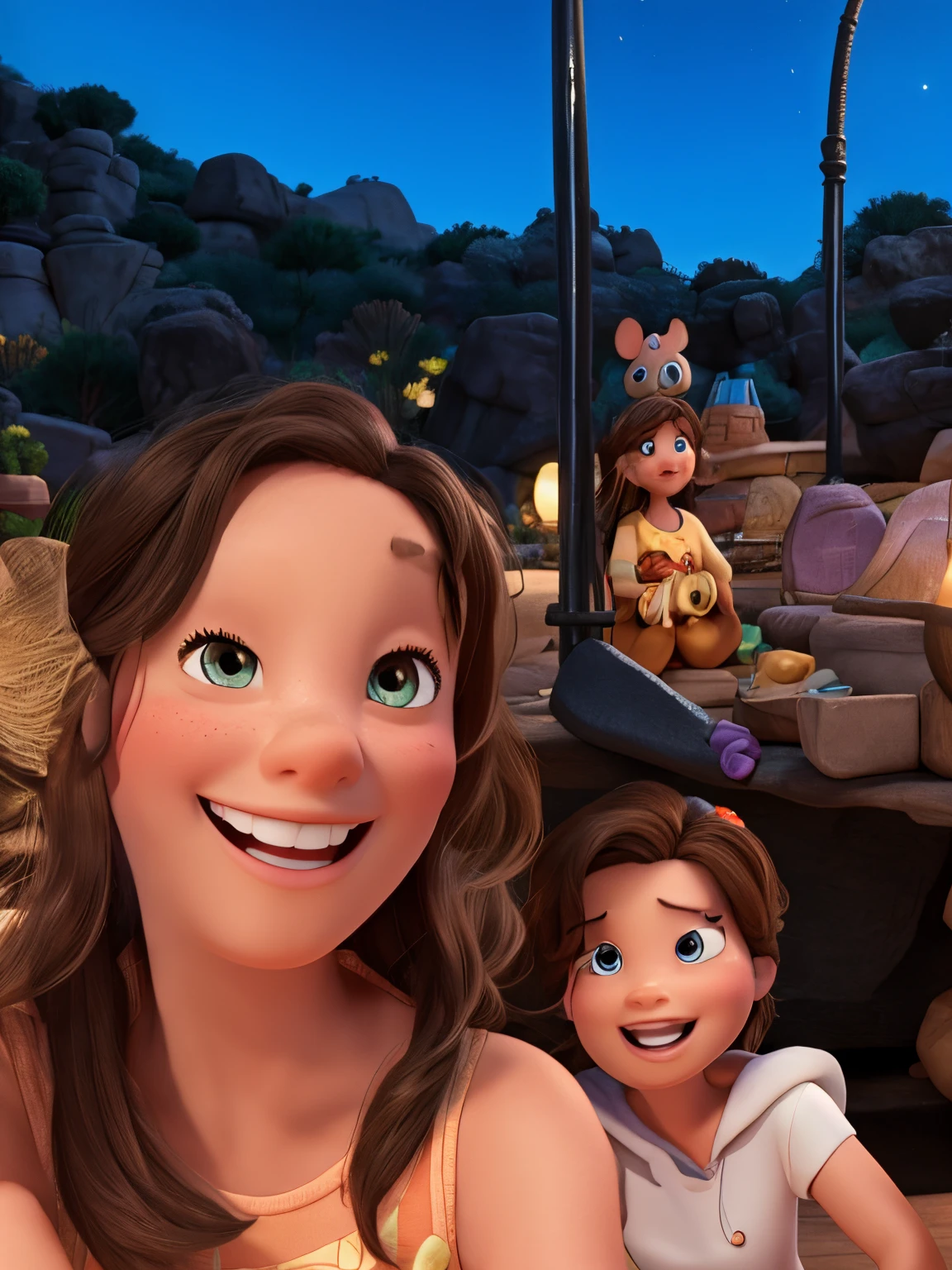 Disney pixar 3D animated