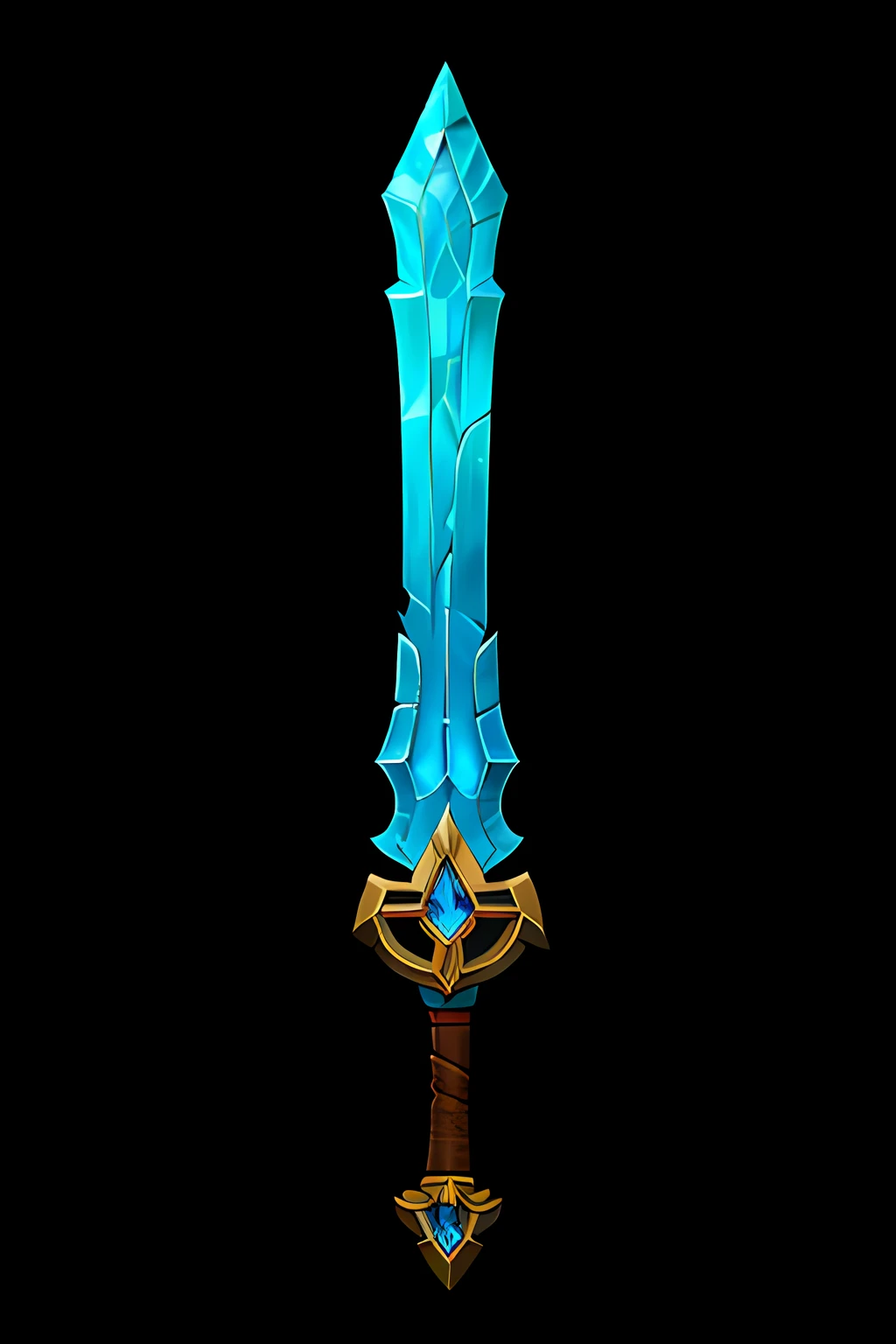 high detailed longsword, magical artifact, sword, fantasy, d&d, storm, thunder, lightning, final fantasy tactics, jrpg, demacia, vox machina style