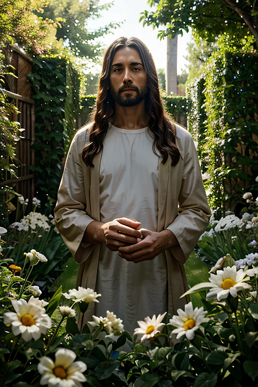 Jesus Christ IN A GARDEN