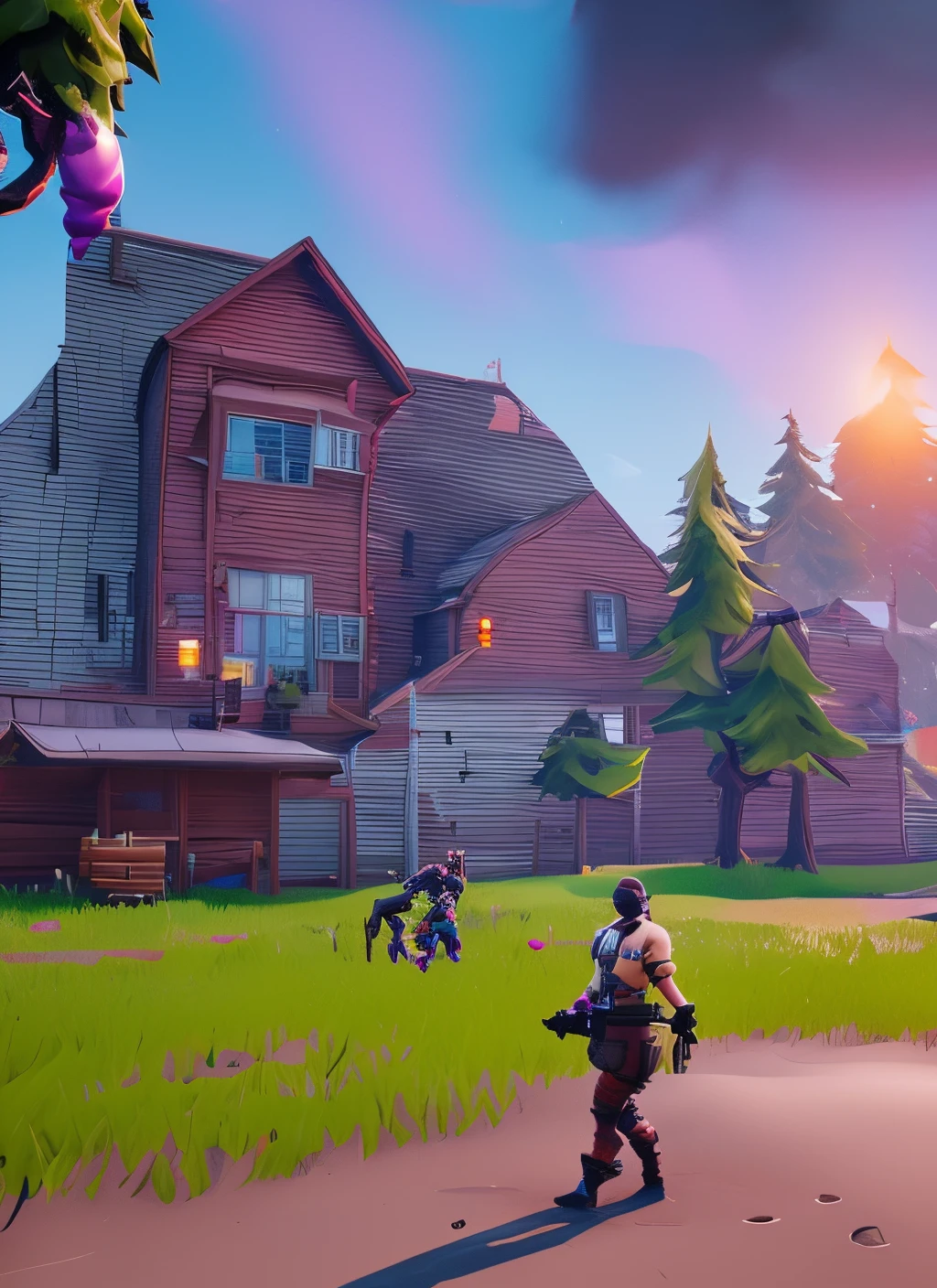 Fortnite sad rainy day