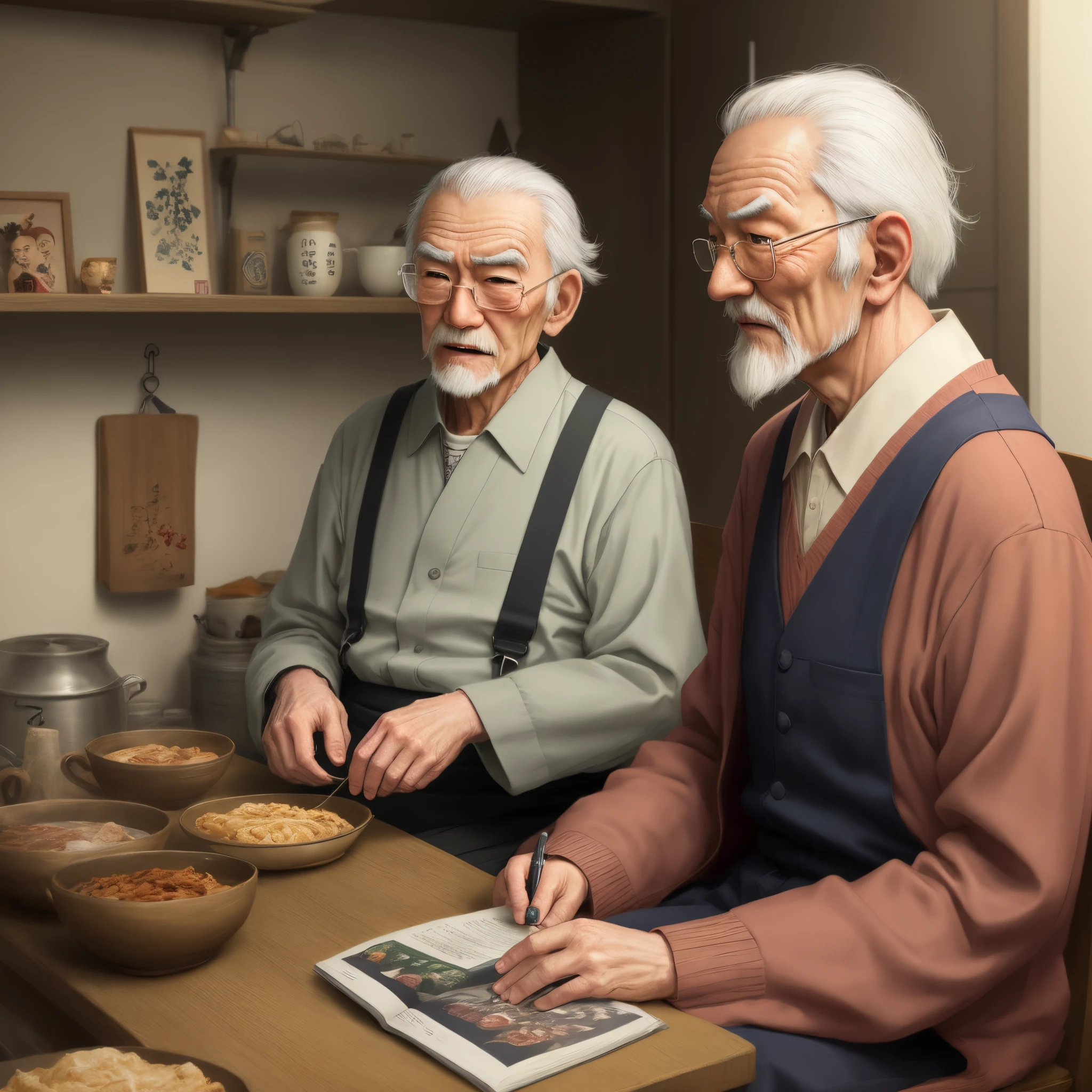 Old man buttori