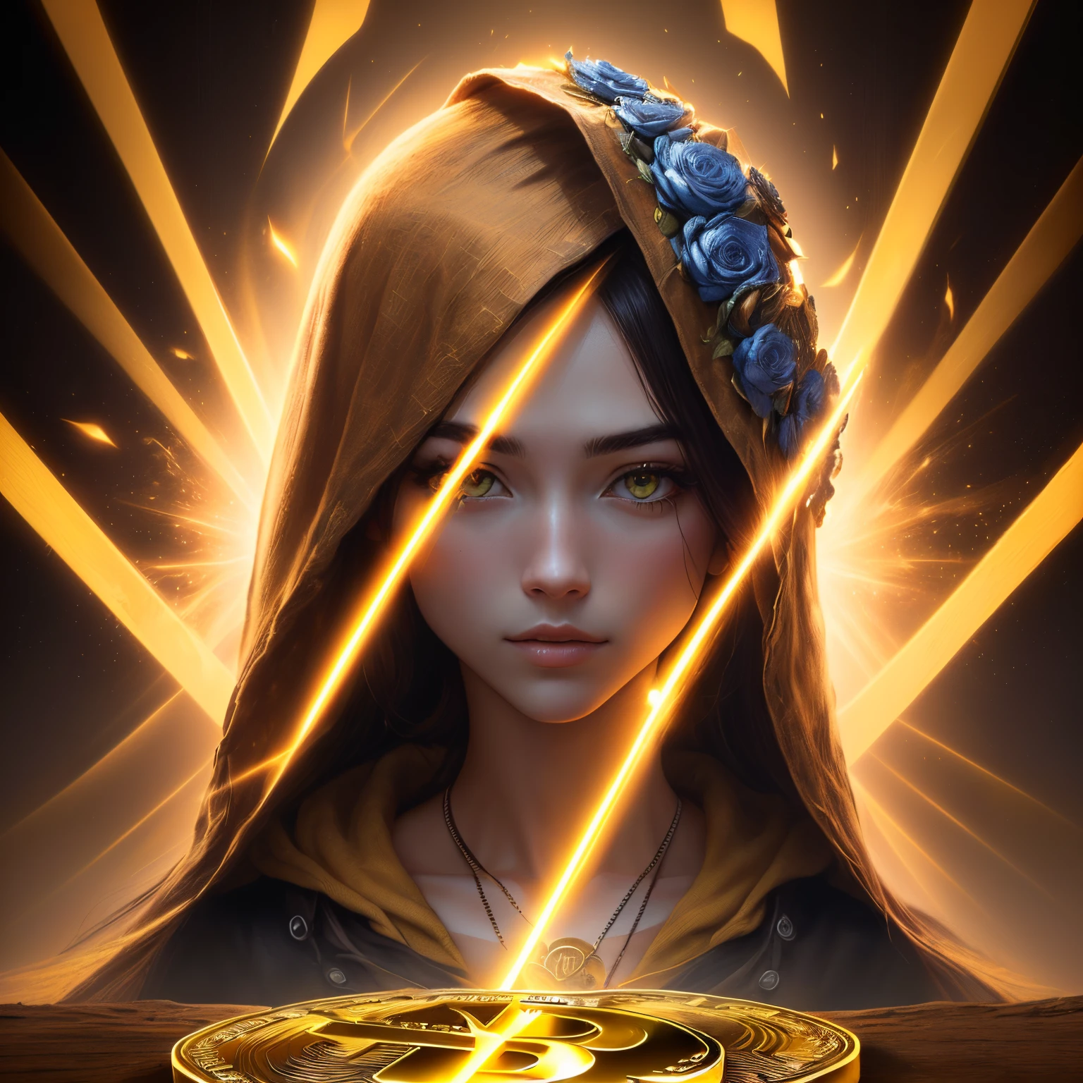 Crie um nft com a imagem do bitcoin