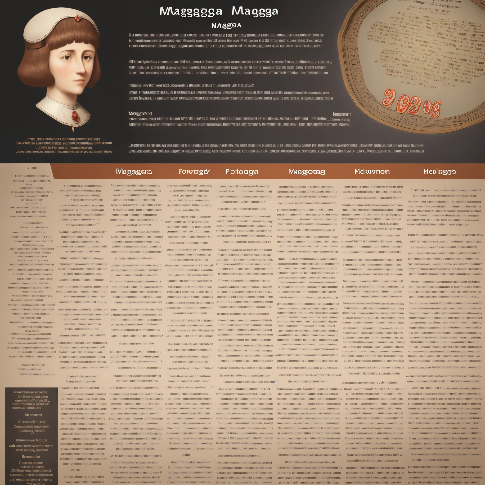 Infographic about magna carta of women