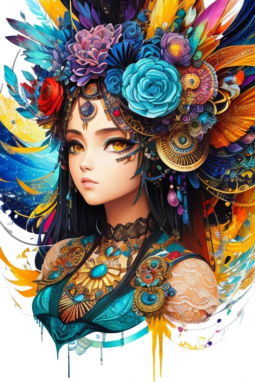 ((best quality)), ((masterpiece)), (detailed),
In a unique digital illustration,
A mesmerizing blend of art styles and visual elements comes together to create an extraordinary piece. (Mixed media fusion:1.3), (eclectic aesthetics:1.2), and (experimental techniques:1.1) are skillfully combined to push the boundaries of creativity. The illustration captivates viewers with its innovative approach and thought-provoking imagery.

Create a unique digital illustration that explores the fusion of different art styles and visual elements. Experiment with various techniques, such as mixed media, to create a visually striking composition. Embrace eclectic aesthetics and challenge conventional norms. Let your creativity shine by incorporating unexpected elements and pushing the boundaries of traditional digital art. Craft a masterpiece that captivates viewers and sparks their imagination.