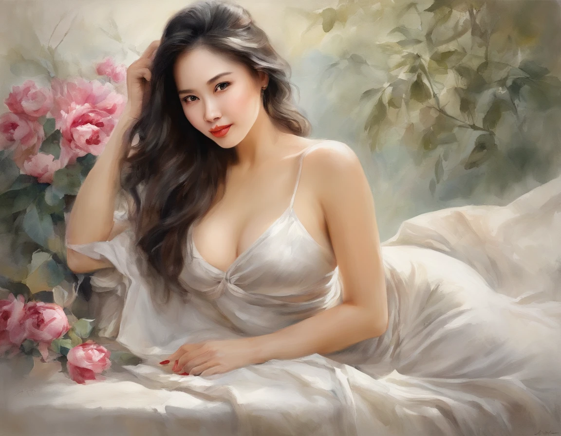 China's beautiful girl, NAKED, perfect body proportions, best quality, masterpiece, ultra high resolution, (photorealistic:1.4), raw photo, radiant skin, BRIGHT BODY, dramatic lighting, full body, big breasts, exposed breasts ,