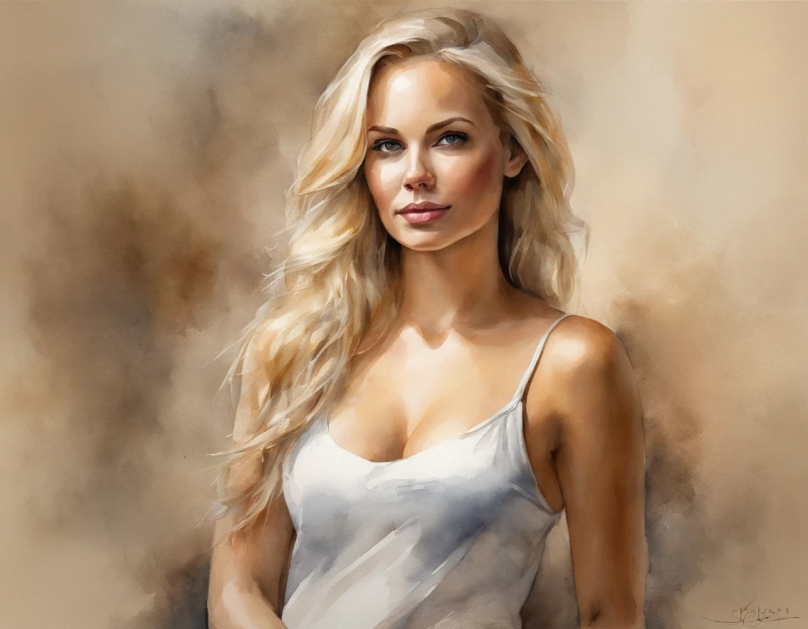 Blonde beautiful girl, NAKED, perfect body proportions, best quality, masterpiece, ultra high resolution, (photorealistic:1.4), raw photo, shiny skin, BRIGHT BODY, dramatic lighting, full body, big breasts, exposed breasts,