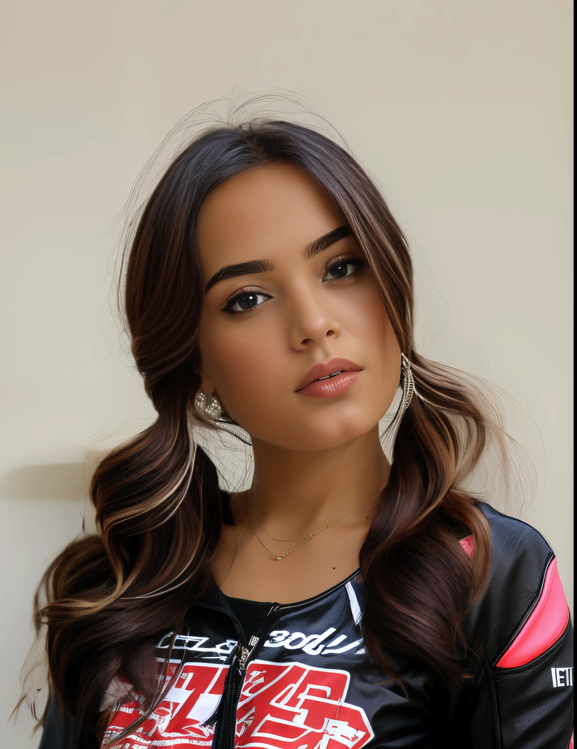 Cabello negro, color negro