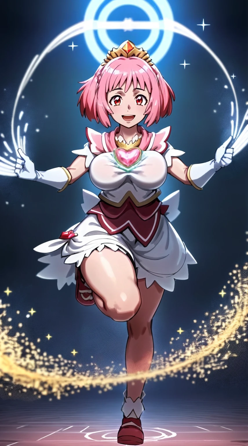 masterpiece, best quality, indoors, mamikafairy, 1girl, solo, looking at viewer,, hand arms full body,boots, standing,cute,breast, curvy, female,fantasy goddess,there is a cartoon picture of a woman with a very huge breast, glowing divine being, glowing holy aura, inspired by Luma Rouge, the non-binary deity of spring, ethereal rainbow nimbus, the aura goddess of fire, inspired by Mariel, glowing aura around her, astral aura, as the goddess of the sun, “uwu the prismatic person, big breast, serious, beautiful eyes, , full body, walking, long robe, long dress, ,priestess ,holy, smile, god rays, ray tracing, sparkle, cinematic lighting, UHD, retina, masterpiece, ccurate, anatomically correct, textured skin, super detail, high details, high quality, award winning, best quality, highres, 1080P, HD, 4K, thunder aura, light aura,full, snak staff,closed mouth, huge breast, curvy, bimbo,standing, happy, smiling,smile, open mouth ,holy, , god rays, ray tracing, sparkle, cinematic lighting, UHD, retina, masterpiece, ccurate, anatomically correct, textured skin, super detail, high details, high quality, award winning, best quality, highres, 1080P, HD, 4K, thunder aura, light aura,full, staff holding, determined, long sleevess, long skirt, long skirt,(highest quality,4k,8k,highres,masterpiece:1.2),ultra-detailed,(r1.37),holy magical girl,holy aura,halo,sacred light,shimmering radiance,mystical energy,heavenly glow,supernatural beauty,golden and silver tones,ethereal atmosphere,divine power,miraculous transformation,s,female protagonist,enchanted wand,magical sparkles,majestic crown,sparkling eyes and lips,sacred symbols,spiritual energy,celestial energy,serene expression,glowing path,holy garden of flowers,luminous patterns,peaceful surroundings,dreamy ambiance,healing light,the power of love,celestial music,surreal scenery,magical crystals,transcendent colors,dancing lights,heavenly beings,imaginative composition,legendary adventures,supernatural companions,motionless