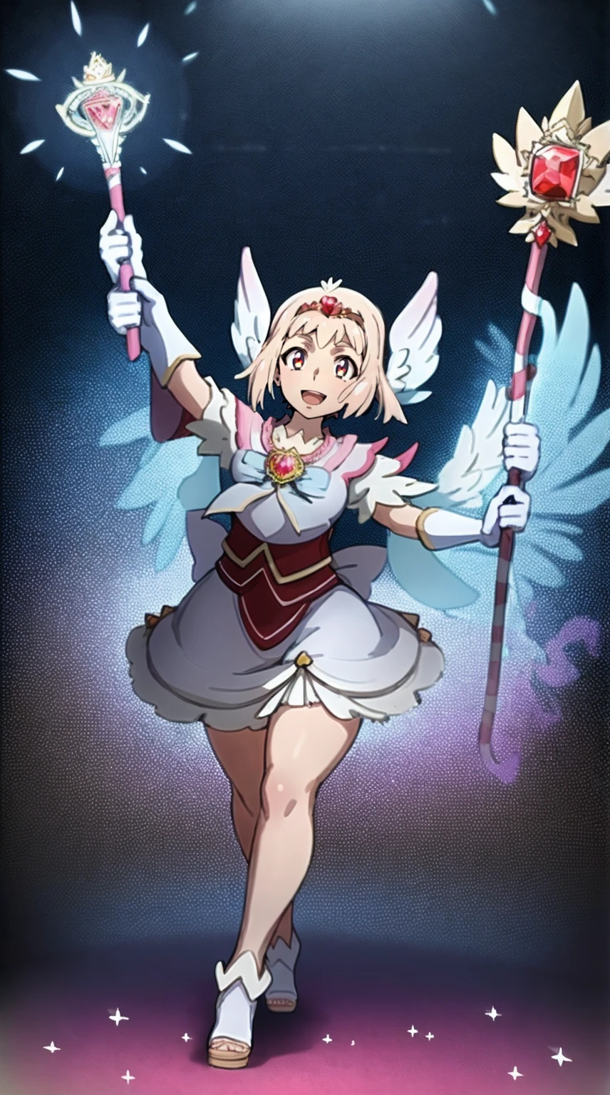 masterpiece, best quality, indoors, mamikafairy, 1girl, solo, looking at viewer,, hand arms full body,boots, standing,cute,breast, curvy, female,fantasy goddess,there is a cartoon picture of a woman with a very huge breast, glowing divine being, glowing holy aura, inspired by Luma Rouge, the non-binary deity of spring, ethereal rainbow nimbus, the aura goddess of fire, inspired by Mariel, glowing aura around her, astral aura, as the goddess of the sun, “uwu the prismatic person, big breast, serious, beautiful eyes, , full body, walking, long robe, long dress, ,priestess ,holy, smile, god rays, ray tracing, sparkle, cinematic lighting, UHD, retina, masterpiece, ccurate, anatomically correct, textured skin, super detail, high details, high quality, award winning, best quality, highres, 1080P, HD, 4K, thunder aura, light aura,full, snak staff,closed mouth, huge breast, curvy, bimbo,standing, happy, smiling,smile, open mouth ,holy, , god rays, ray tracing, sparkle, cinematic lighting, UHD, retina, masterpiece, ccurate, anatomically correct, textured skin, super detail, high details, high quality, award winning, best quality, highres, 1080P, HD, 4K, thunder aura, light aura,full, staff holding, determined, long sleevess, long skirt, long skirt,(highest quality,4k,8k,highres,masterpiece:1.2),ultra-detailed,(r1.37),holy magical girl,holy aura,halo,sacred light,shimmering radiance,mystical energy,heavenly glow,supernatural beauty,golden and silver tones,ethereal atmosphere,divine power,miraculous transformation,s,female protagonist,enchanted wand,magical sparkles,majestic crown,sparkling eyes and lips,sacred symbols,spiritual energy,celestial energy,serene expression,glowing path,holy garden of flowers,luminous patterns,peaceful surroundings,dreamy ambiance,healing light,the power of love,celestial music,surreal scenery,magical crystals,transcendent colors,dancing lights,heavenly beings,imaginative composition,legendary adventures,supernatural companions,motionless