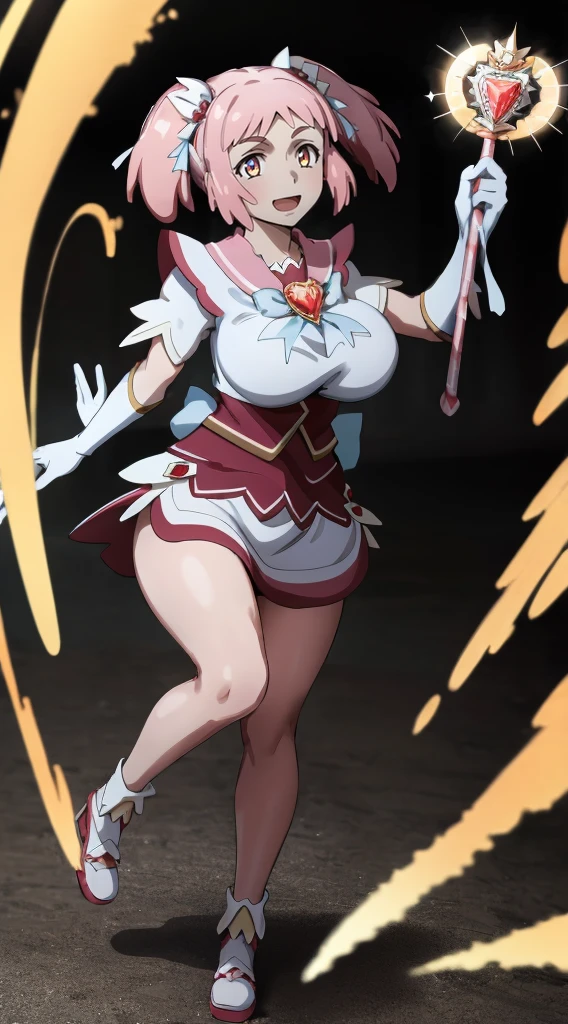 masterpiece, best quality, indoors, mamikafairy, 1girl, solo, looking at viewer,, hand arms full body,boots, standing,cute,breast, curvy, female,fantasy goddess,there is a cartoon picture of a woman with a very large breast, glowing divine being, glowing holy aura, inspired by Luma Rouge, the non-binary deity of spring, ethereal rainbow nimbus, the aura goddess of fire, inspired by Mariel, glowing aura around her, astral aura, as the goddess of the sun, “uwu the prismatic person, big breast, serious, beautiful eyes, , full body, walking, long robe, long dress, ,priestess ,holy, smile, god rays, ray tracing, sparkle, cinematic lighting, UHD, retina, masterpiece, ccurate, anatomically correct, textured skin, super detail, high details, high quality, award winning, best quality, highres, 1080P, HD, 4K, thunder aura, light aura,full, snak staff,closed mouth, huge breast, curvy, bimbo,standing, happy, smiling,smile, open mouth ,holy, , god rays, ray tracing, sparkle, cinematic lighting, UHD, retina, masterpiece, ccurate, anatomically correct, textured skin, super detail, high details, high quality, award winning, best quality, highres, 1080P, HD, 4K, thunder aura, light aura,full, staff holding, determined, long sleevess, long skirt, long skirt,(highest quality,4k,8k,highres,masterpiece:1.2),ultra-detailed,(r1.37),holy magical girl,holy aura,halo,sacred light,shimmering radiance,mystical energy,heavenly glow,supernatural beauty,golden and silver tones,ethereal atmosphere,divine power,miraculous transformation,s,female protagonist,enchanted wand,magical sparkles,majestic crown,sparkling eyes and lips,sacred symbols,spiritual energy,celestial energy,serene expression,glowing path,holy garden of flowers,luminous patterns,peaceful surroundings,dreamy ambiance,healing light,the power of love,celestial music,surreal scenery,magical crystals,transcendent colors,dancing lights,heavenly beings,imaginative composition,legendary adventures,supernatural companions,huge breast, curvy