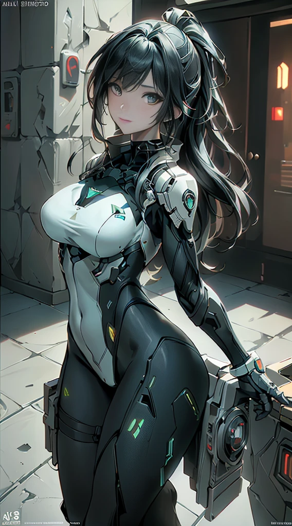 ((nsfw cyberpunk, Melhor Qualidade, Obra-prima)), (Muito detalhado:1.3), 3D, Bonito (((Cyberpunk, nsfw Hacker feminino, cabelo grosso, AFRICANA, trapos, sci-fi))), terminais de computador operacionais, servidores de computador, telas LCD, fibre optic cables, logotipos corporativos, HDR (High Dynamic Range), ray tracing, NVIDIA RTX, Super Resolution, Unreal 5, Espalhamento subsuperficial, texturas PBR, Post-processing, anisotropic filtering, Profundidade de campo, Maximum Sharpness and Sharpness, Texturas multicamadas,  Mapeamento especular e de albedo, surface shading, Precise simulation of light-material interactions, perfectly proportions, octane rendering, duotone lighting, ISO baixo, white-balance, rule of thirds, ampla abertura, 8K, high efficiency subpixels