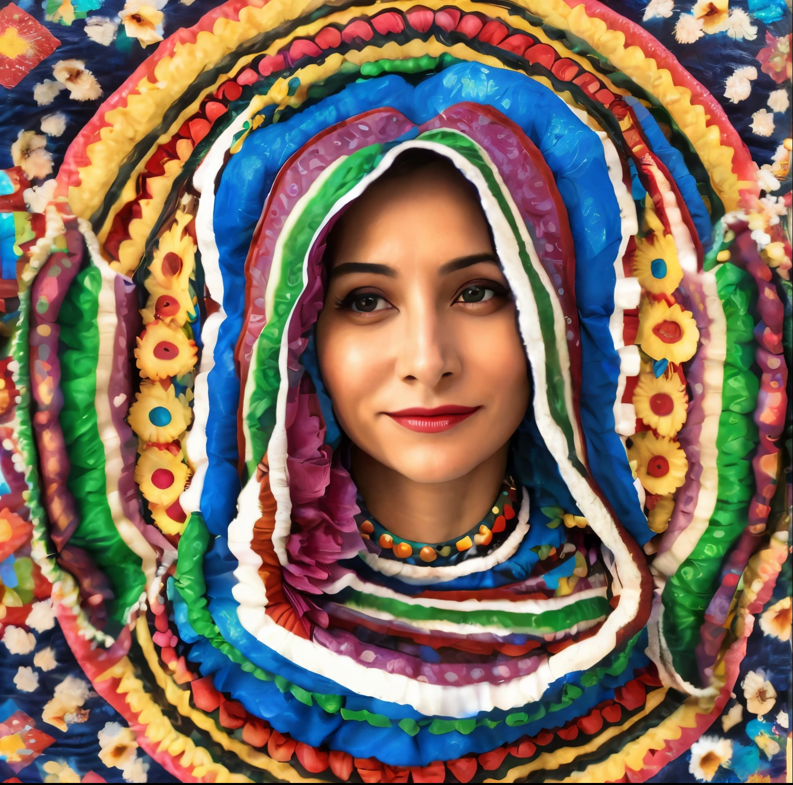 Mujer mexicana muy linda