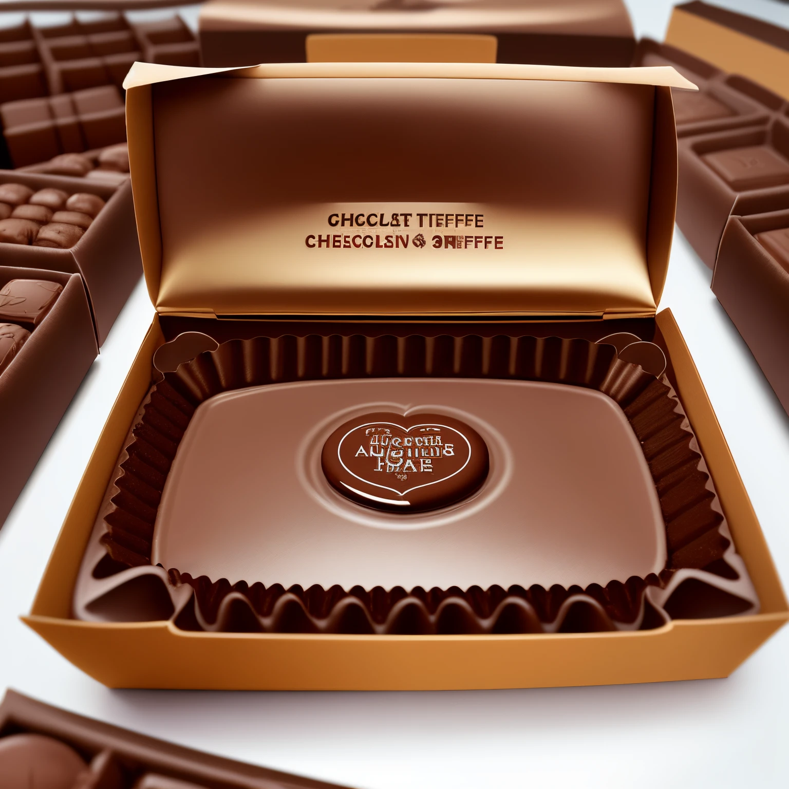 packaging design Chocolate truffle