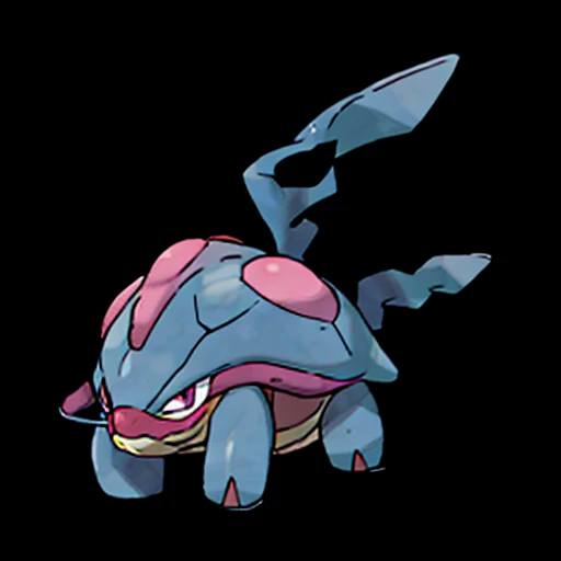 pkmn, cartoon, huge turtle,