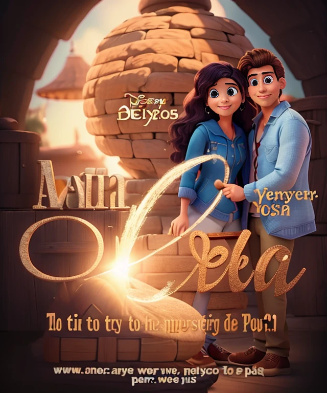 Um casal disney pixar, alta qualidade, melhor qualidade