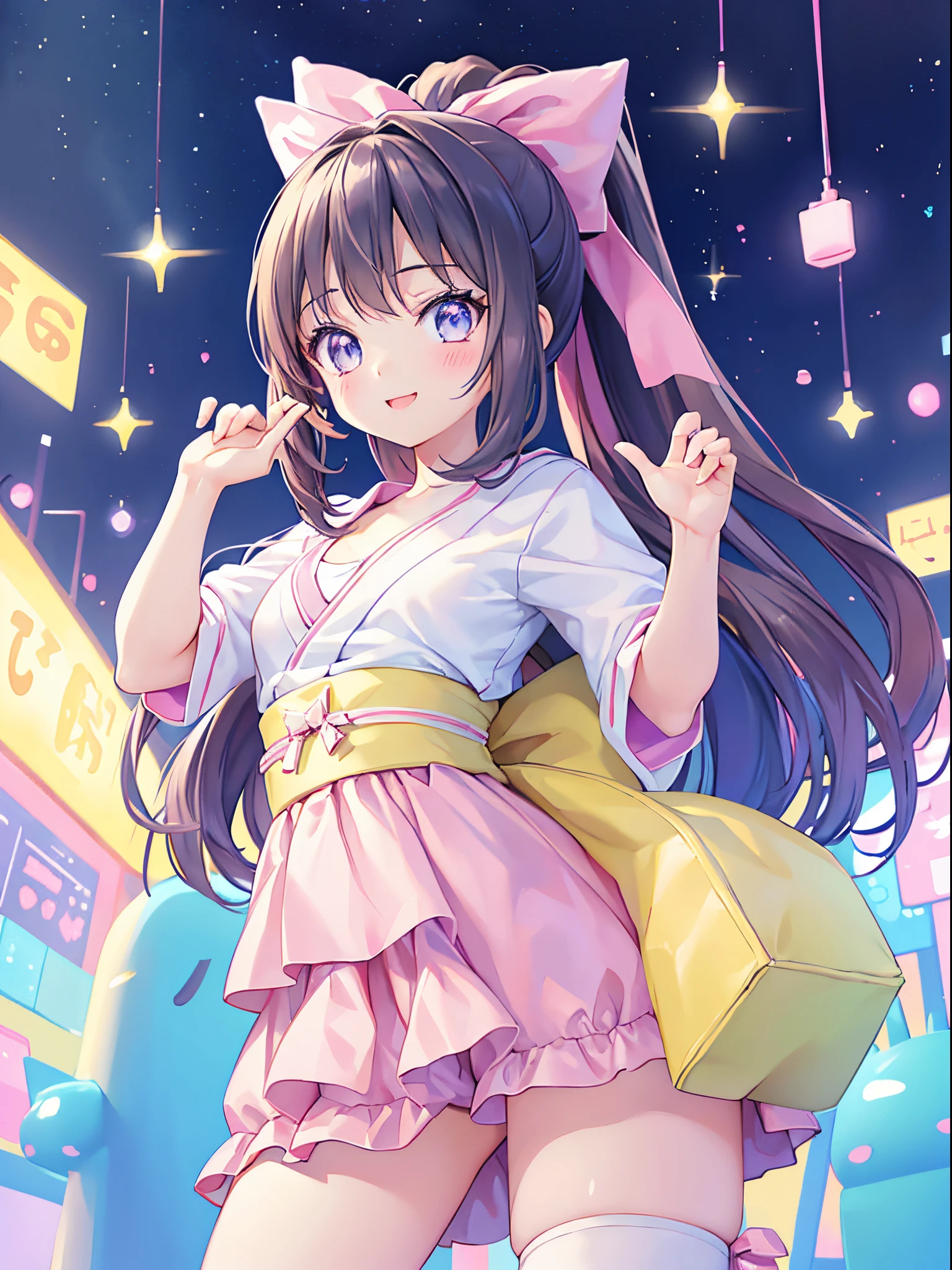 masutepiece, (2 girls and 2 girls), longing, closeup cleavage, Big eyes, Kawaii Tech, kawaii, Cute, Pastel colors, Best Quality, cheerfulness, Deep background, Symmetrical, Head Tilted、、、、、1girl in, lightsmile, Shiny skin, Best Quality, masutepiece, (Game CG:1.4), NSFW, Detailed beautiful face and eyes,, the anime girl is crouching, beautiful anime girl squatting, Bending over, highly detailed giantess shot, , bottom shot, turned around、(masterpiece, best quality), (photorealistic:1.37), RAW photo, highres, (high detailed face), frontal,
((((1girl)))), ((( solo ))), Japanese, delicate and pretty, perfect face, beautiful detailed eyes, ((smile)), fair skin, real human skin, pore, ((((13 years old )))), ((( kawaii, petit ))), ((small breast)), baby face,(((ponytail))),black hair

BREAK
wearing gym uniform,(bloomers:0.7), standing in schoolyard,