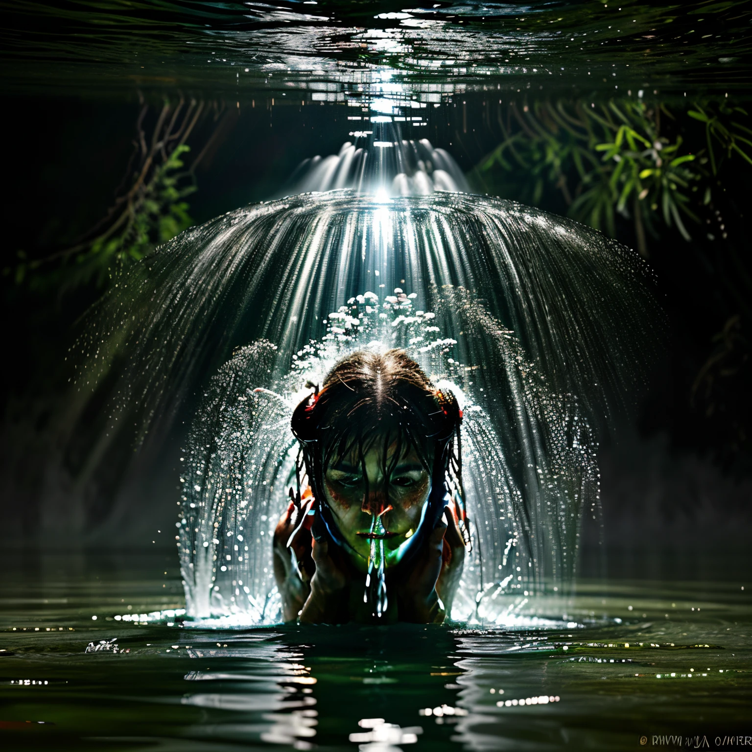 Cinematic RAW photo,ultra real photo,Ultra photo realsisim,Digital SLR,Soft lighting,Photo of fresh beef falling into the water、drippy、Splash clear liquid、water bloom,dynamic compositions,(Master parts) (Best quality) (A detailed) (Cinematic lighting) (foco nítido) (复杂), Master parts, Best quality, 超高分辨率, 8K UHD