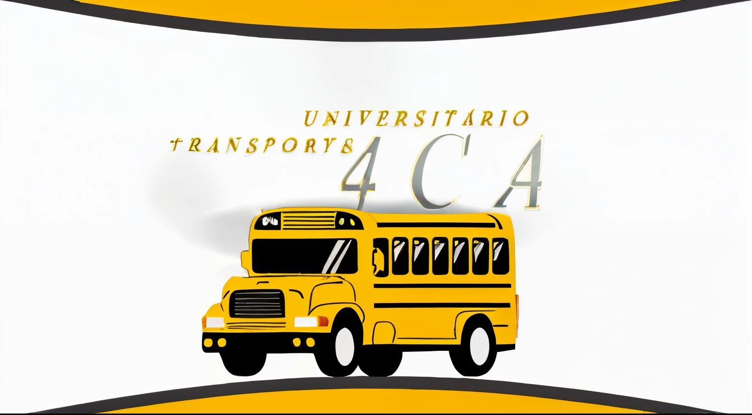 a close-up of a school bus with a yellow background, Autocarros, ( ( ( Autocarros, c4, n 4, n4, bus, Banner, nd4, 4T, Yellow school bus, - n 4, - No. 4, -n4, academia, studio 4°c, Microônibus, fundo universal, Completo - Ver, 4:3 4k