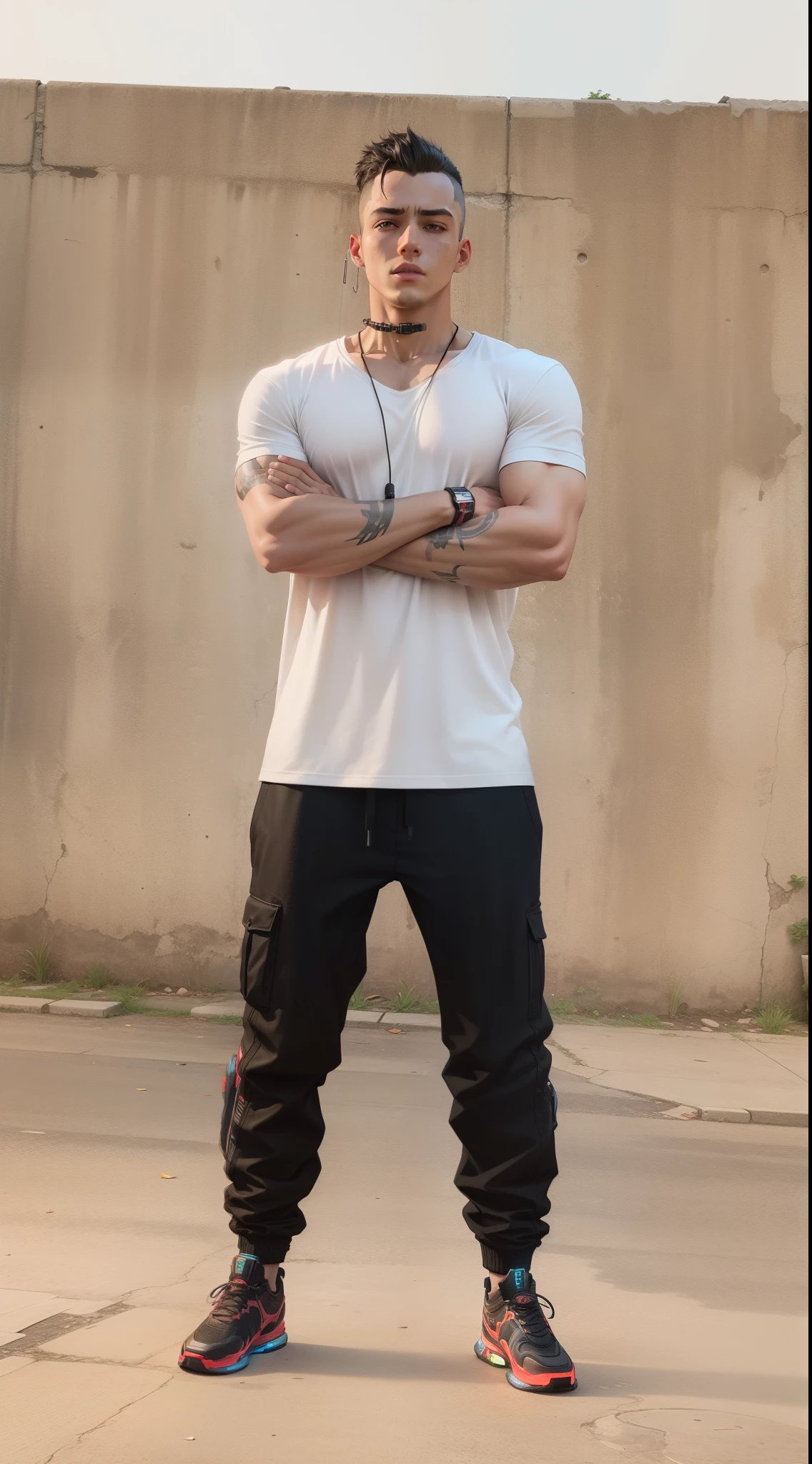 cyberpunk,smartboy,lighting realistic background,8k,v4,black shoes