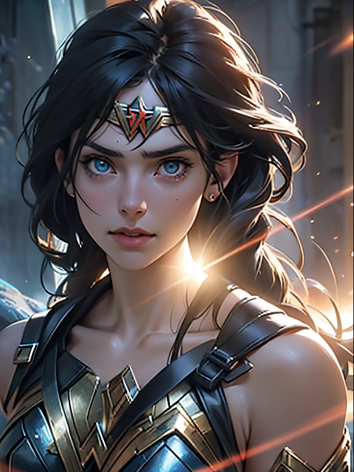 Title: "The Radiant Strength of Wonder Women"
Description:
Prepare to be captivated by the resolute gaze of Wonder Women, as this image showcases their awe-inspiring face. With an expression that embodies determination, compassion, and unwavering resolve, this close-up portrait captures the essence of their indomitable spirit.
The face of Wonder Women is a testament to the power and grace that lies within. Eyes brimming with unwavering determination reflect an unyielding commitment to justice and equality. A strong, yet gentle, smile graces their lips, radiating warmth and compassion for those in need.
Adorned with a crown that symbolizes their regal strength, their features exude an air of regality and confidence. The lines etched upon their face tell stories of countless battles fought in the pursuit of truth and the protection of the innocent.
In every contour and expression, you can witness the embodiment of empowerment. This face represents the unwavering belief that one person can make a difference, that a single act of courage can spark a revolution.
Behold the face of Wonder Women, a beacon of hope and inspiration. Let their countenance remind you that within each of us lies the potential for greatness, and that we, too, possess the power to change the world.