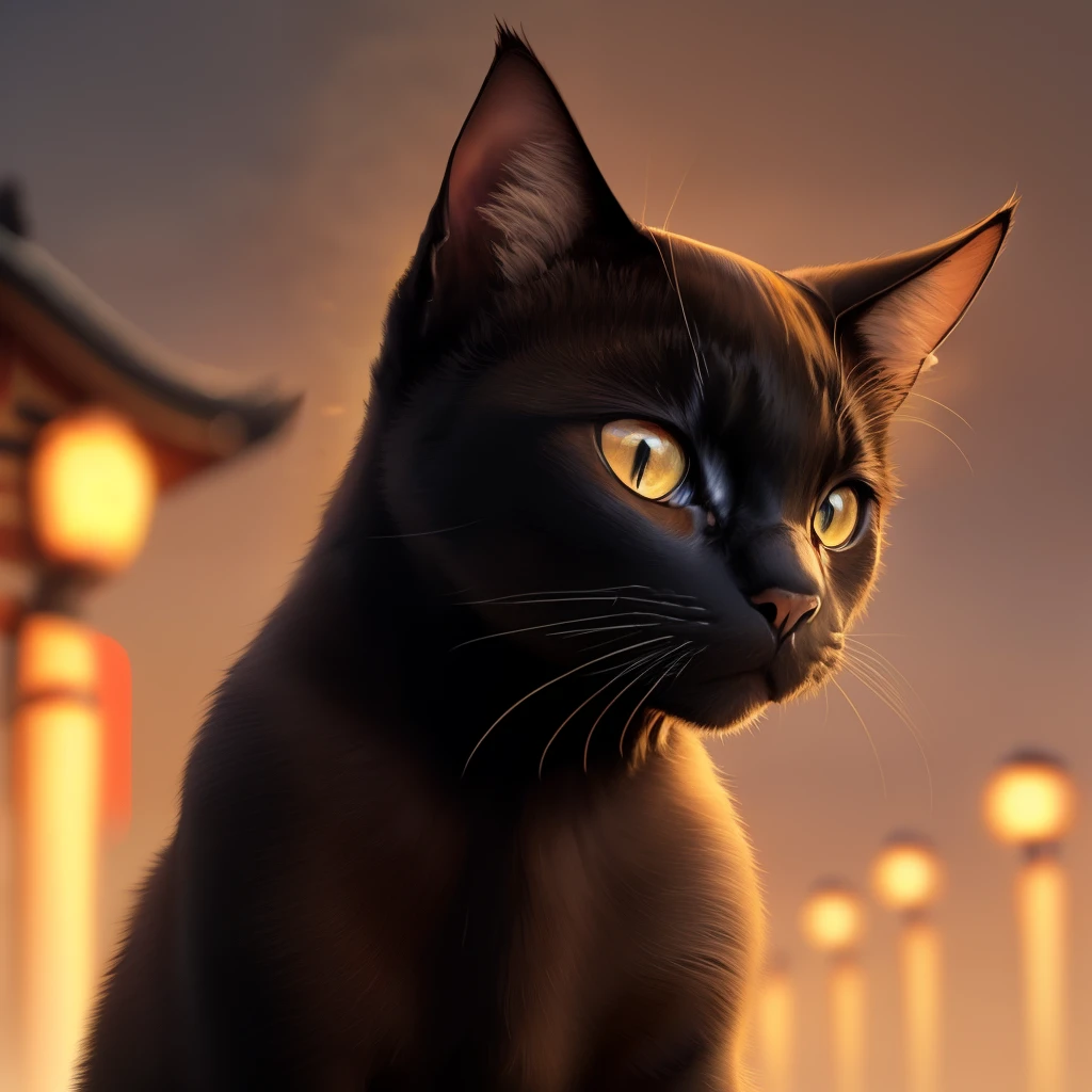 black cat samurais