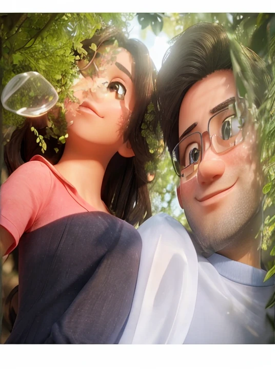 3D, lovely, background clear