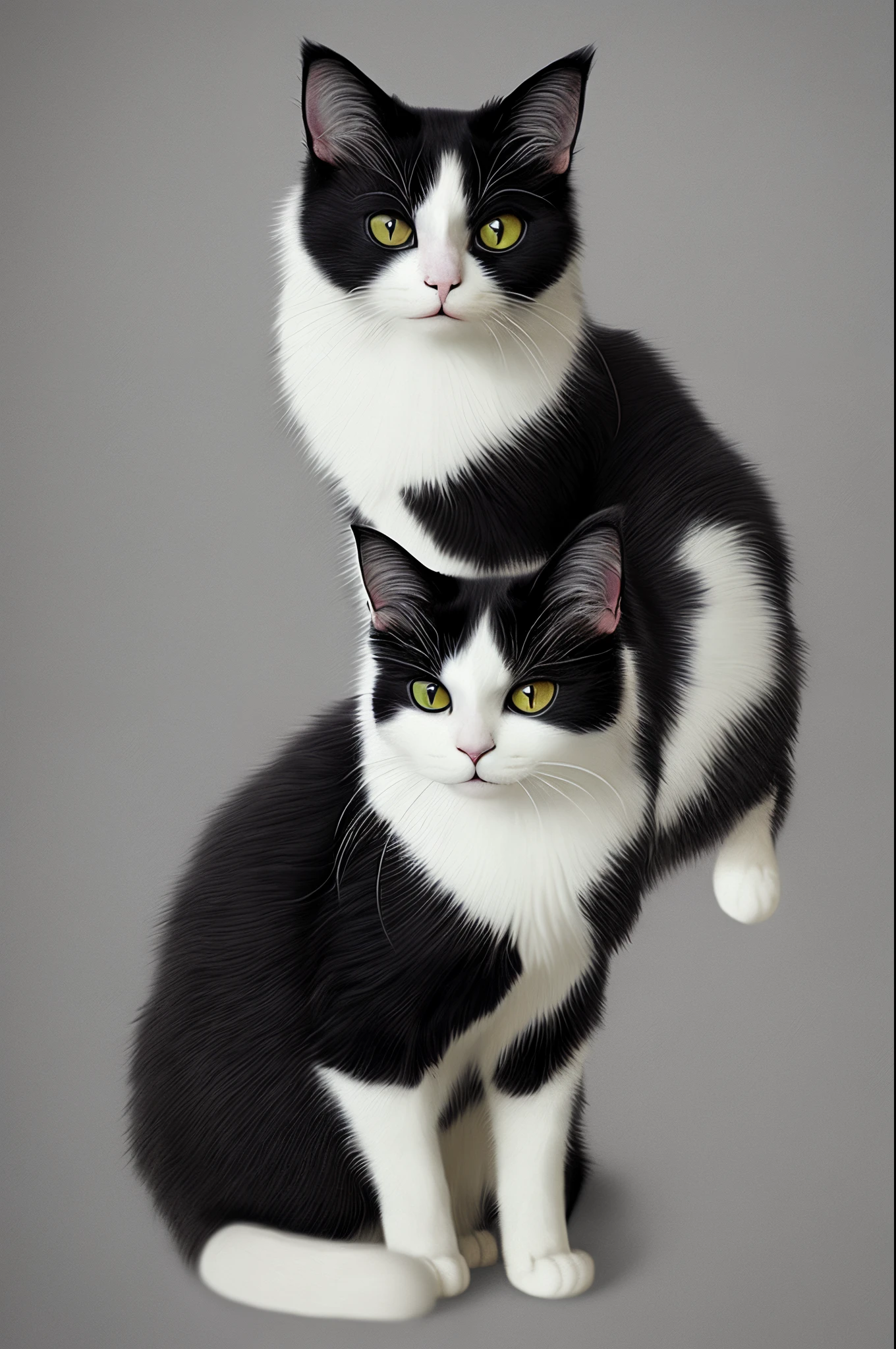 realistic ghost cat