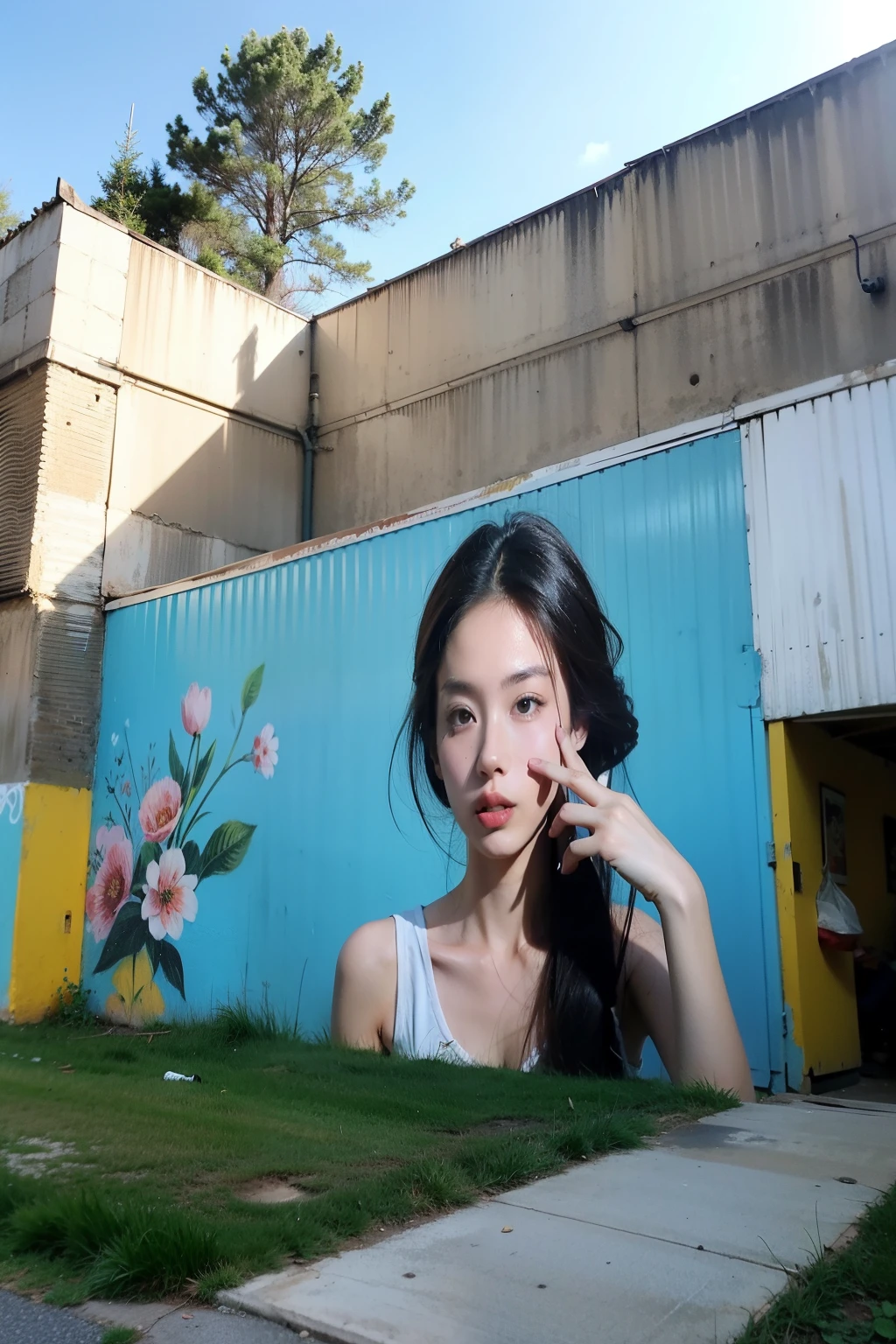 Rural revitalization wall painting