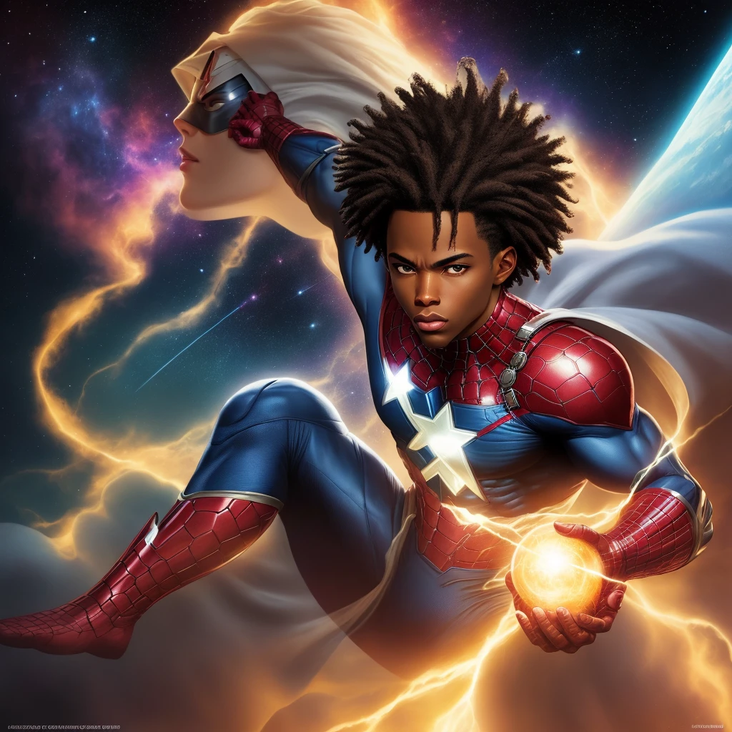 African-American cosmic Wiccan superhero marvel