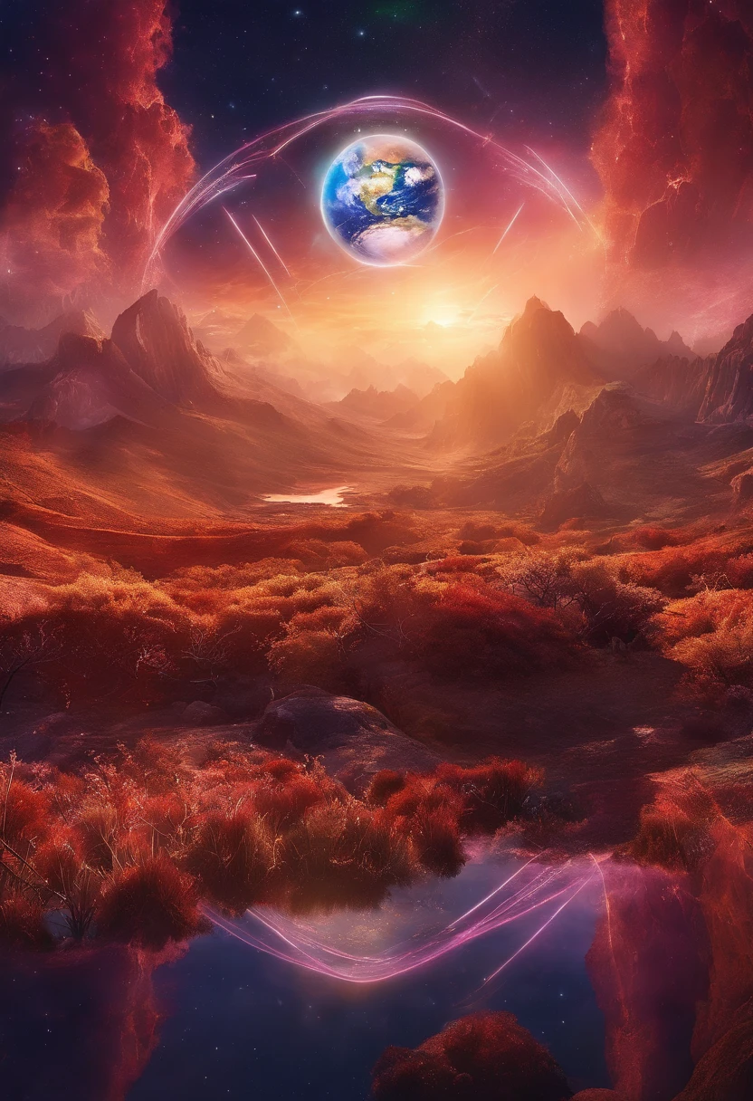 Magical Earth,Witness the magic of the earth,Show the future education scene, Virtual classrooms are available, and the potential for interstellar learning. 8K